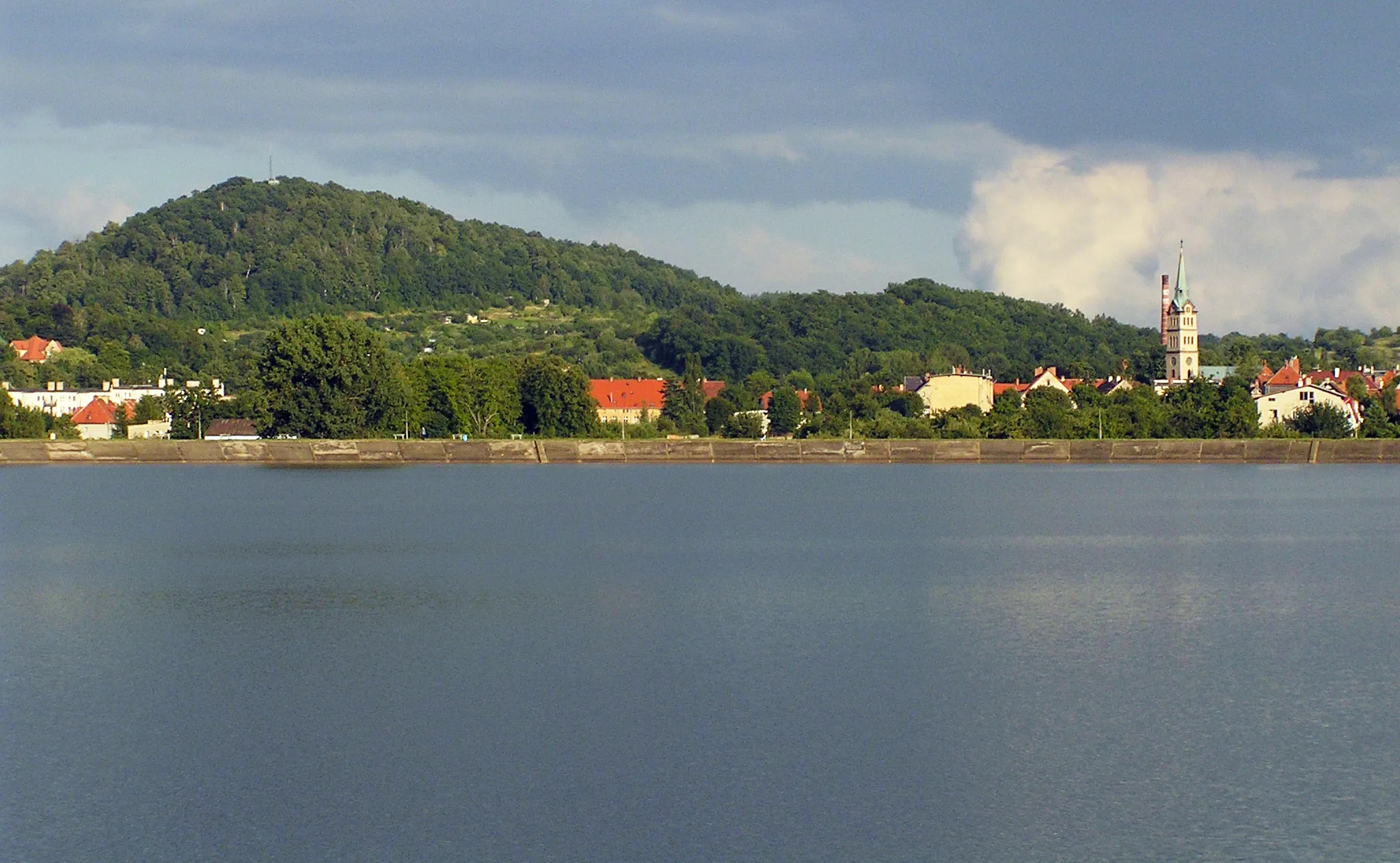 Photo showing: Widok od strony Zbiornika