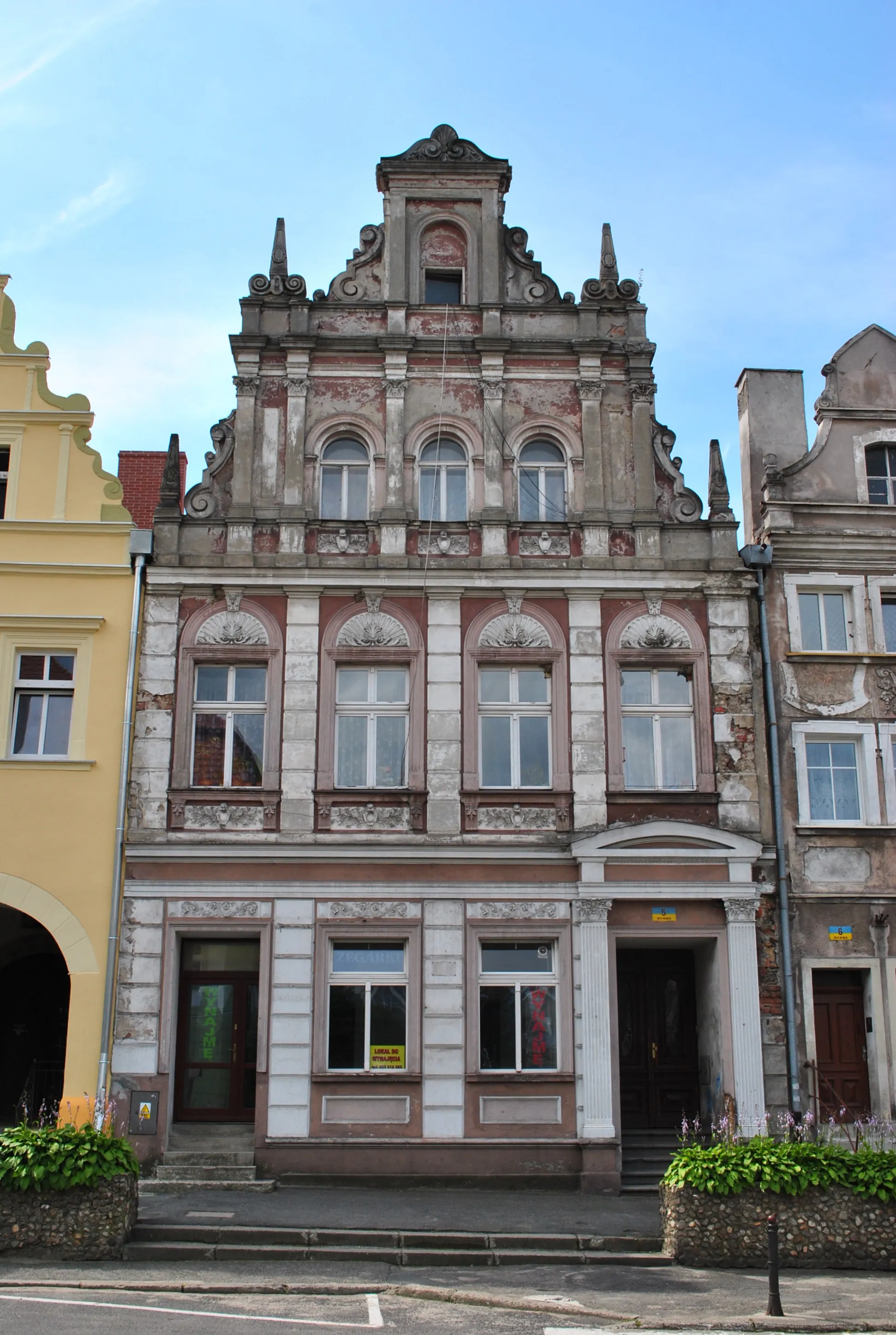 Photo showing: Kamienice przy ul. Rynek 5 w Gryfowie Śląskim
