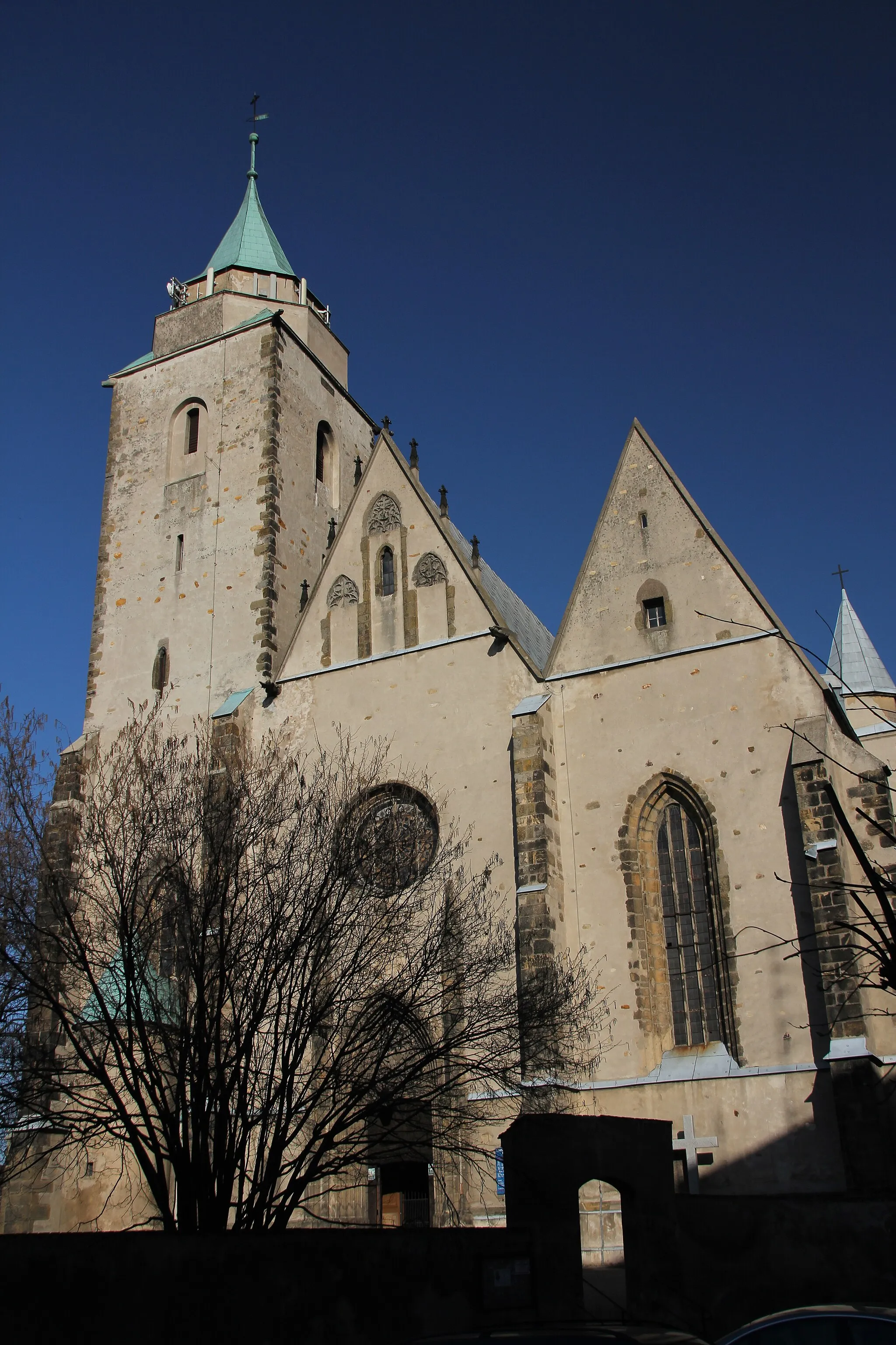 Photo showing: Jawor, pl. Kościelny - kościół parafialny p.w. św. Marcina, XIII-XIX (zabytek nr rejestr. A/1899/79)