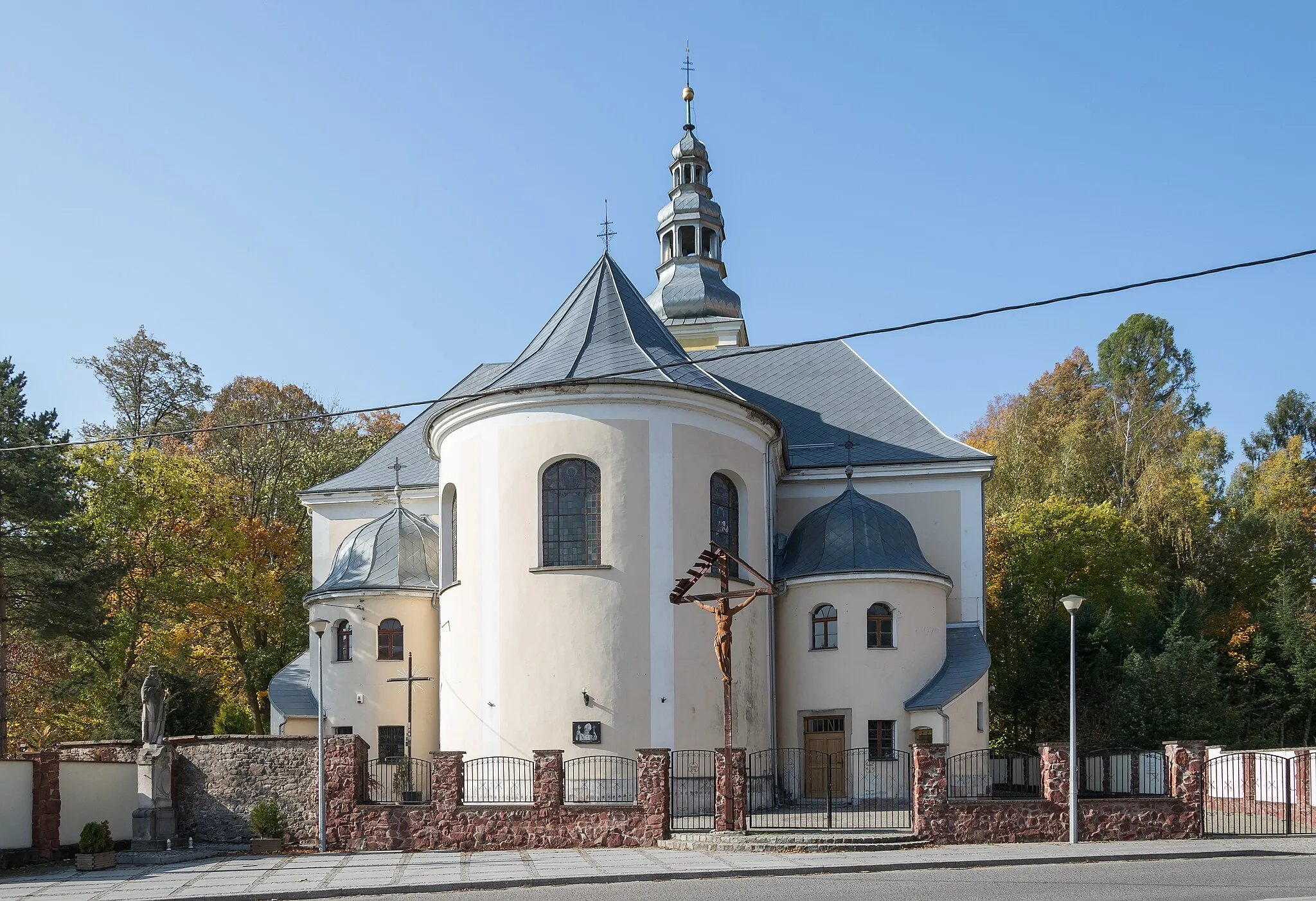 Photo showing: Saint Catherine of Alexandria church in Jugów