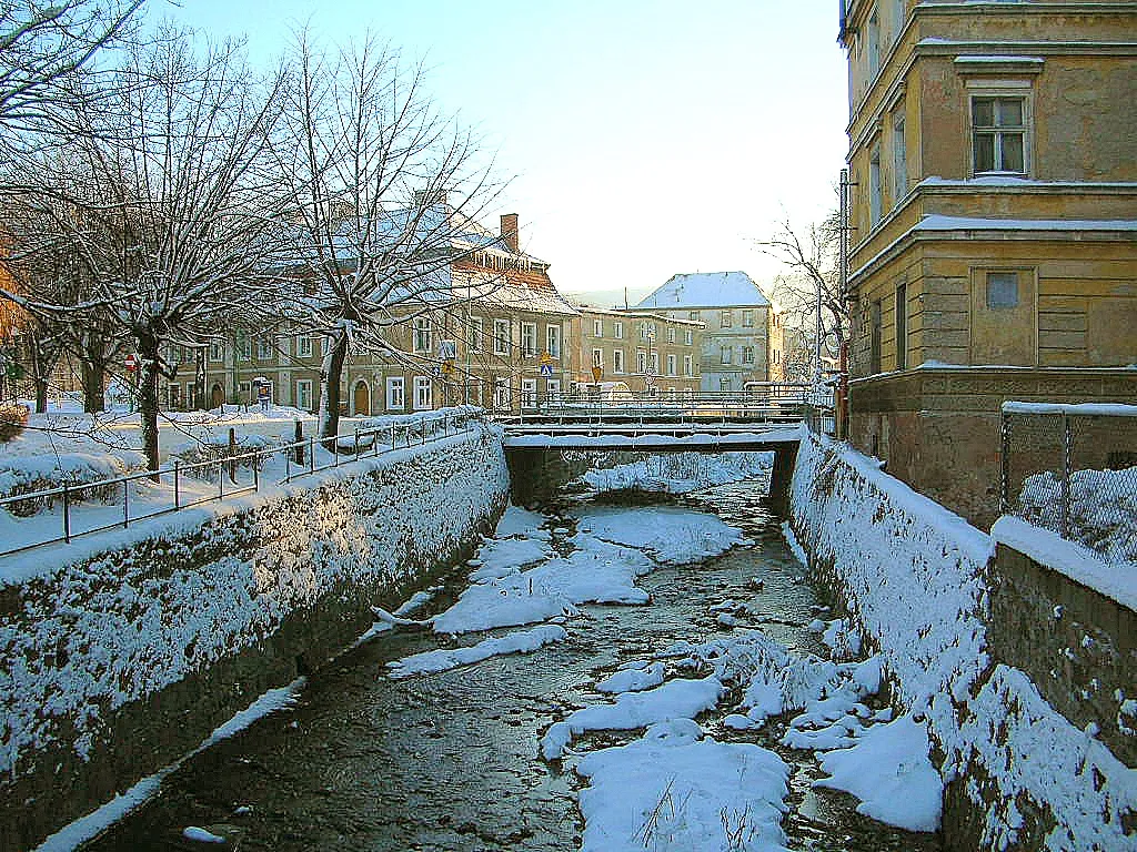 Photo showing: Kowary - Jedlica zimą