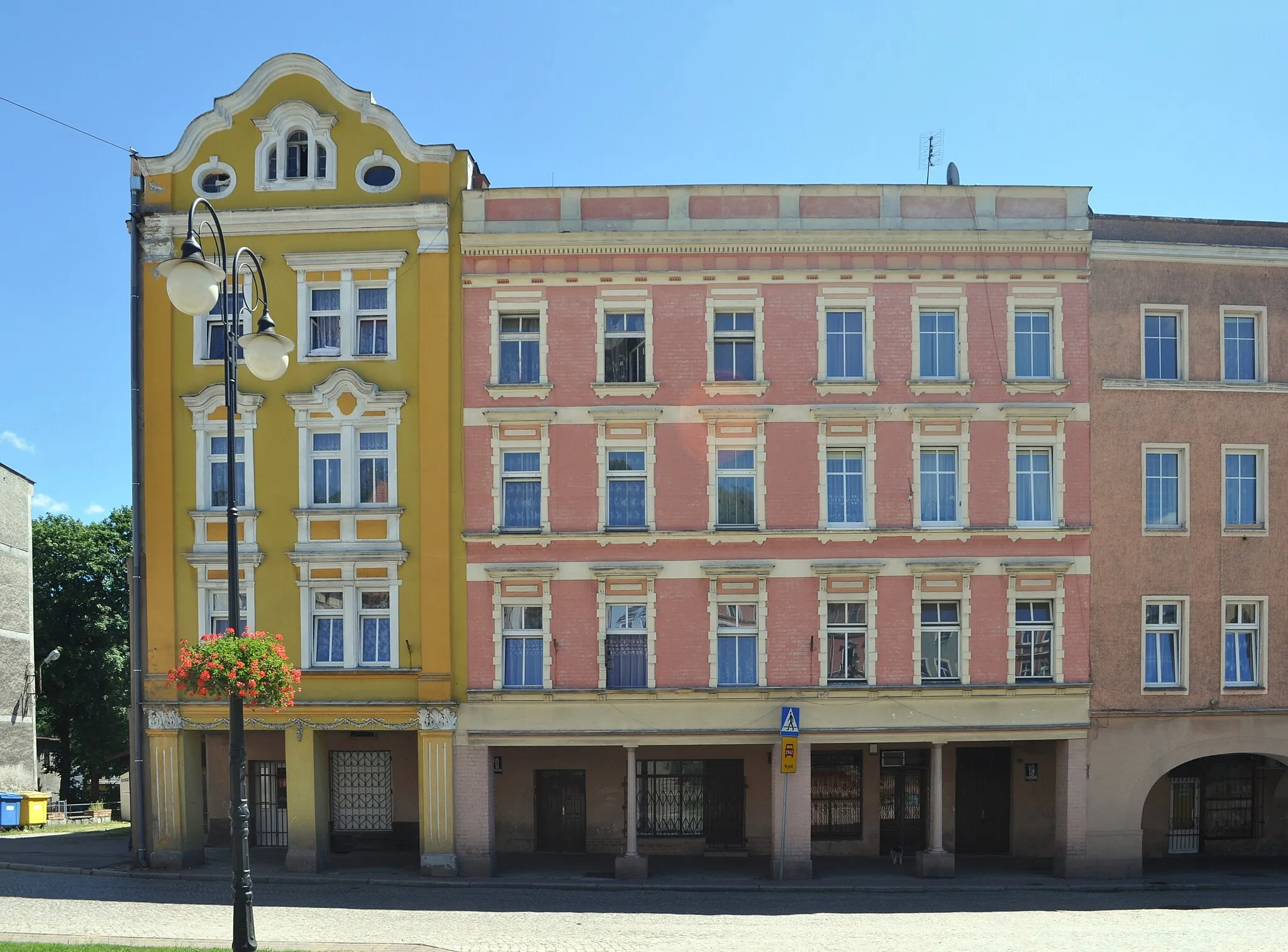 Photo showing: Niepodległości square in Mieroszów