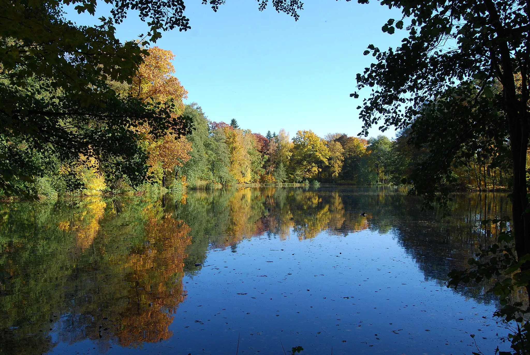 Photo showing: Park przypałacowy w Mysłakowicach