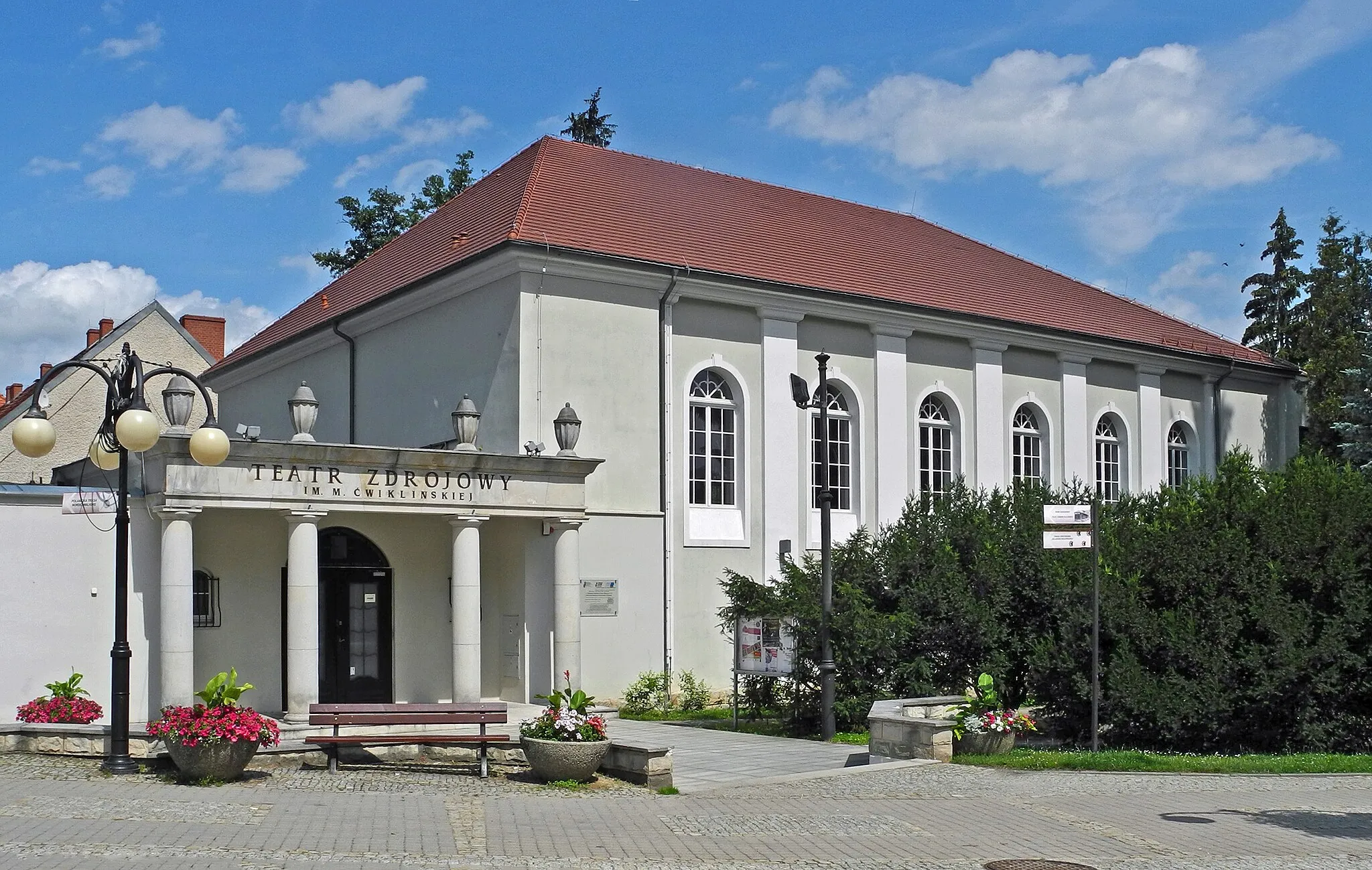 Photo showing: Kurtheater in Bad Altheide (Polanica Zdrój) in Niederschlesien