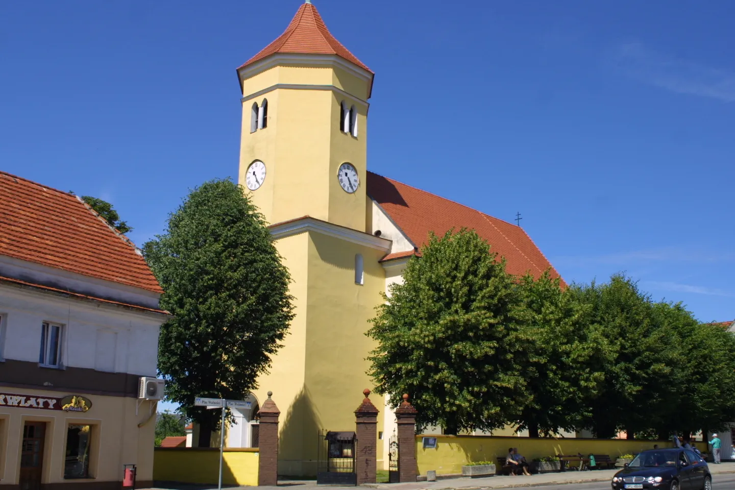 Photo showing: Przemków. Kościół pw. Wniebowzięcia NMP z przełomu XIV/XV w.