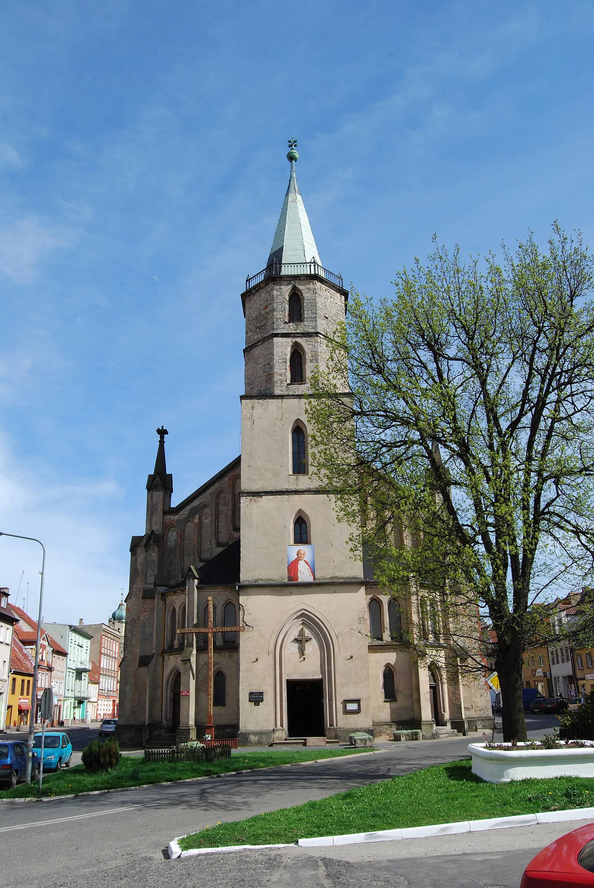 Photo showing: kościół ewangelicki, ob. rzym.-kat. p.w. św. Józefa Opiekuna Zbawiciela, 1748, 1844, Świerzawa, pl. Wolności