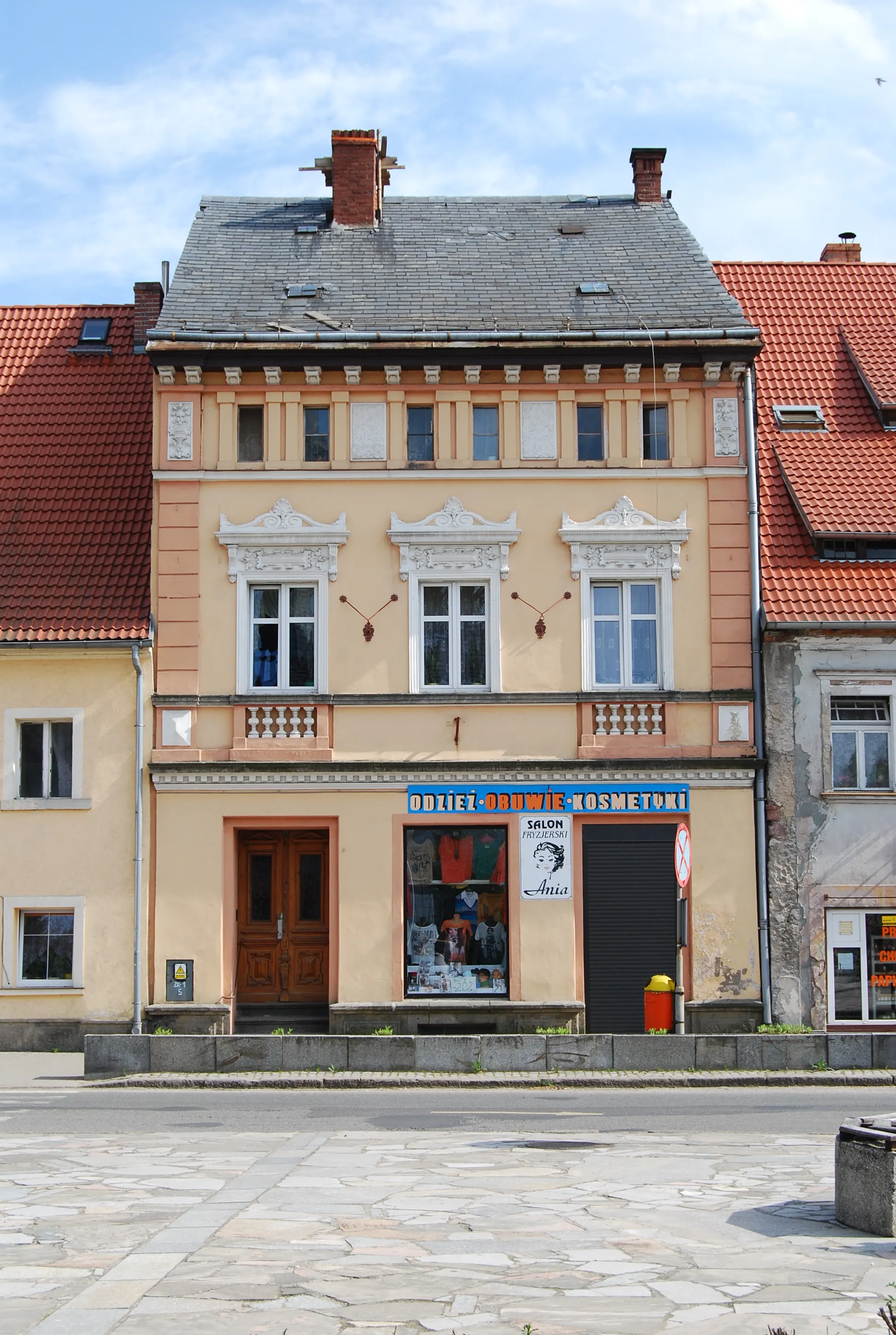 Photo showing: dom, XVII w., 1890, Wleń, ul. Bohaterów Nysy 34