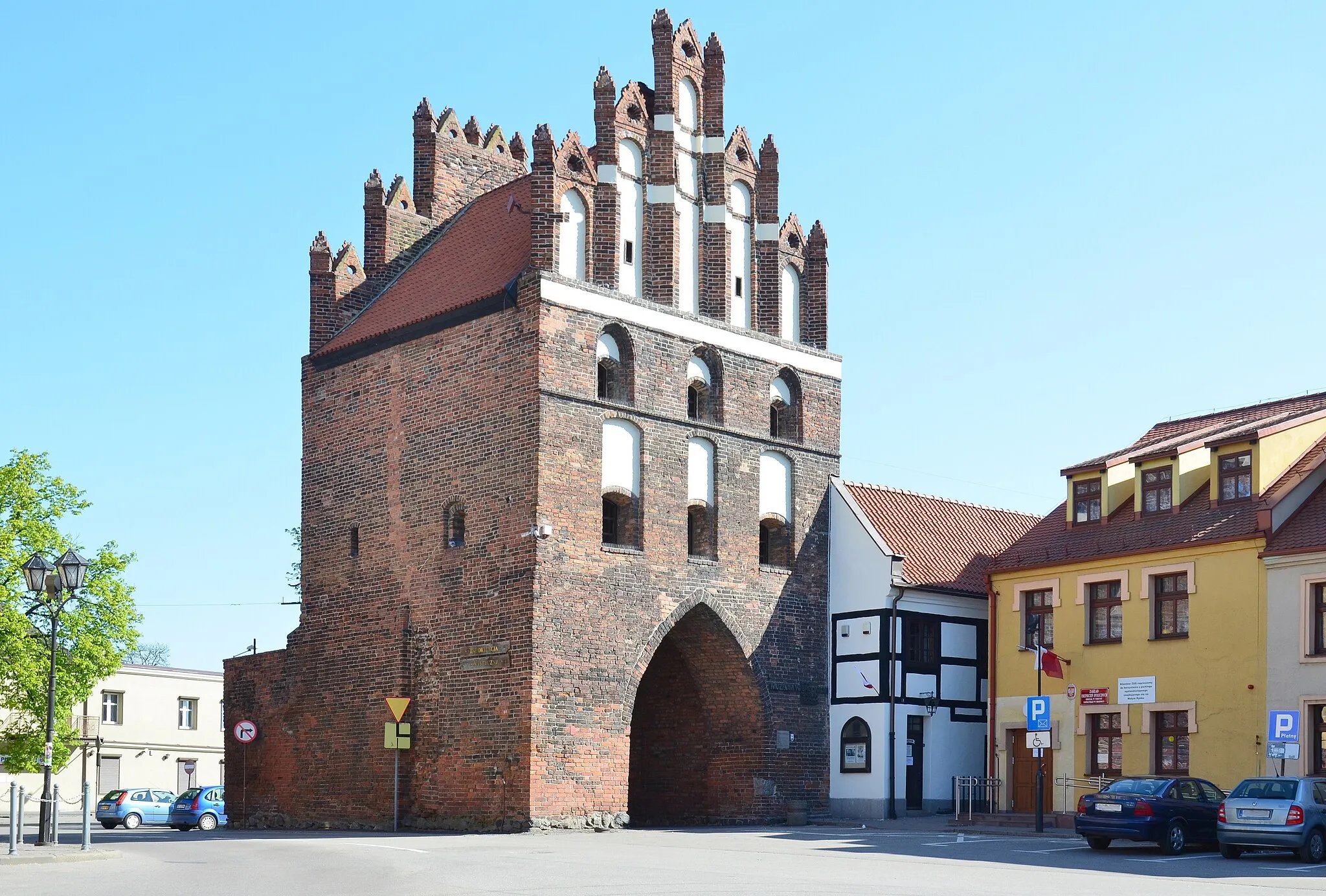 Photo showing: Brama Kamienna (Chełmińska), 1310-1330, 1370