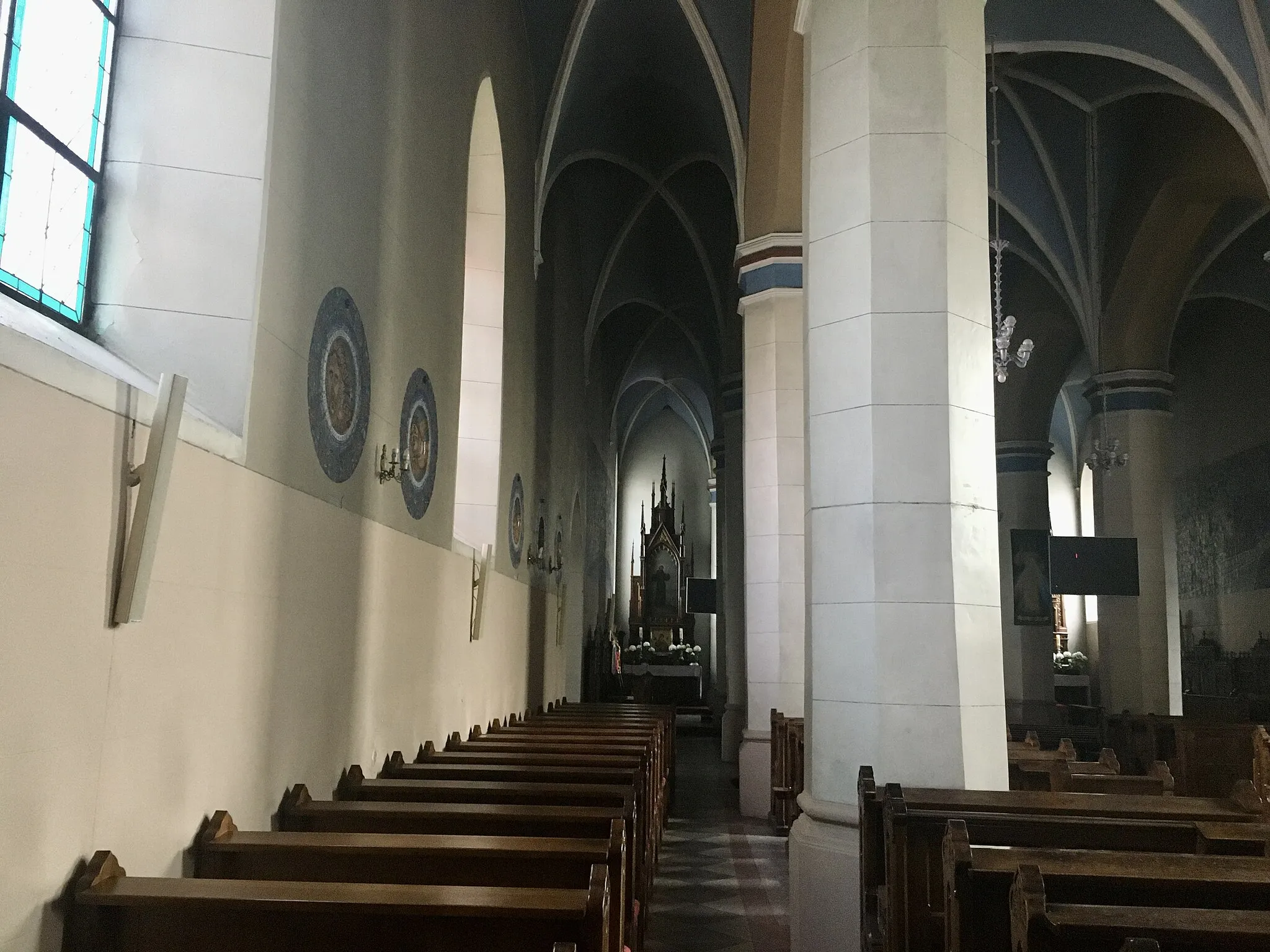 Photo showing: Nawa boczna kościoła św. Dominika w Chodczu
