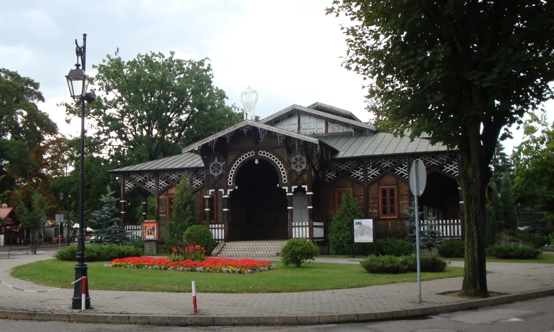 Photo showing: Ciechocinek, Teatr Letni, drewniany,1900-1902