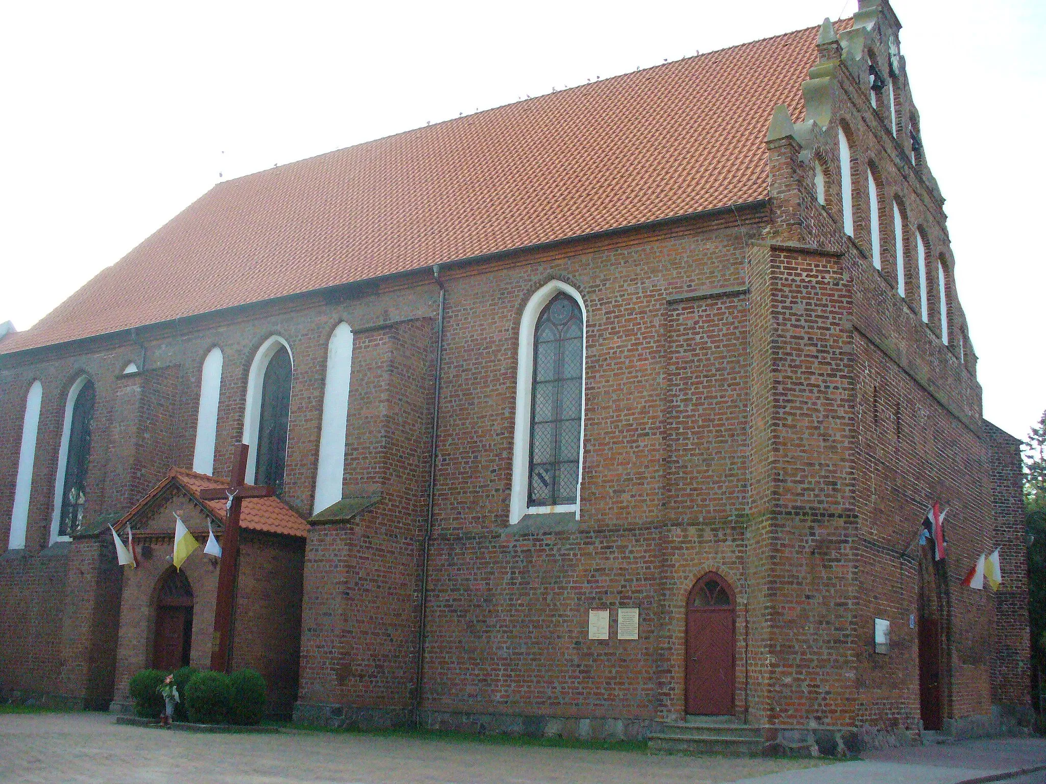 Photo showing: Kościół Św. Katarzyny w Łasinie