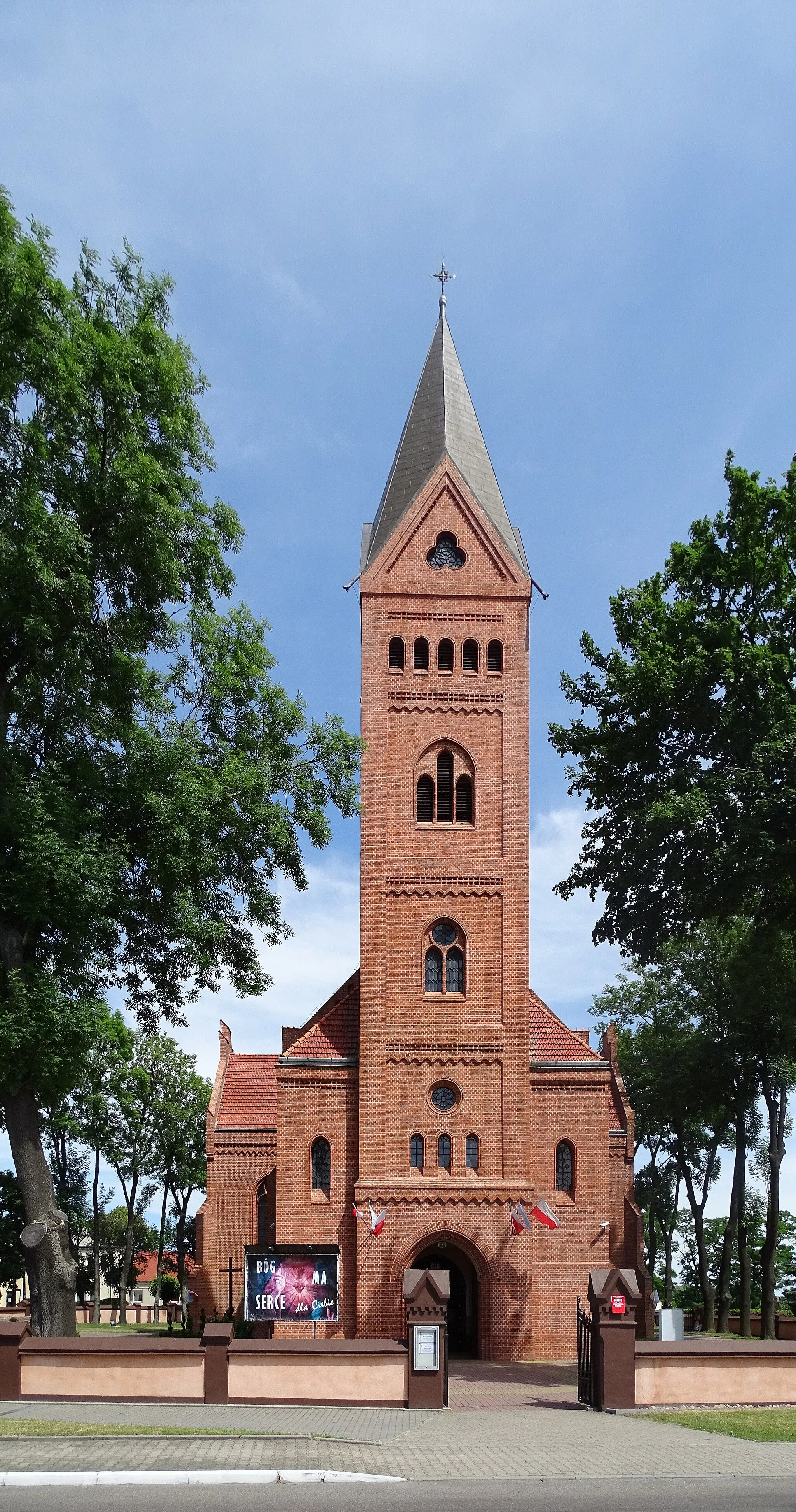 Photo showing: The parish church was built in 1906.