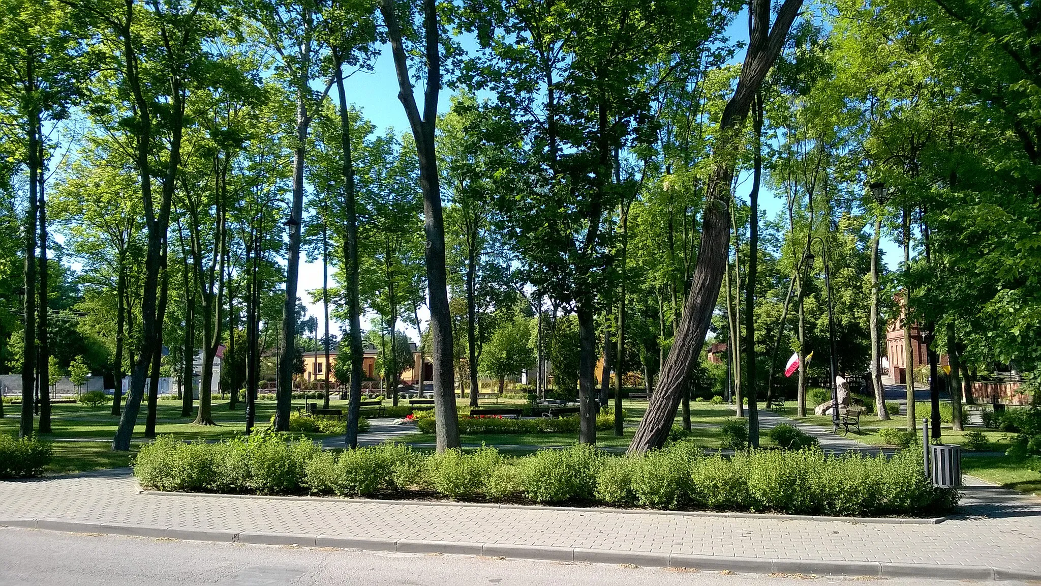 Photo showing: Park w Raciążku, województwo kujawsko-pomorskie