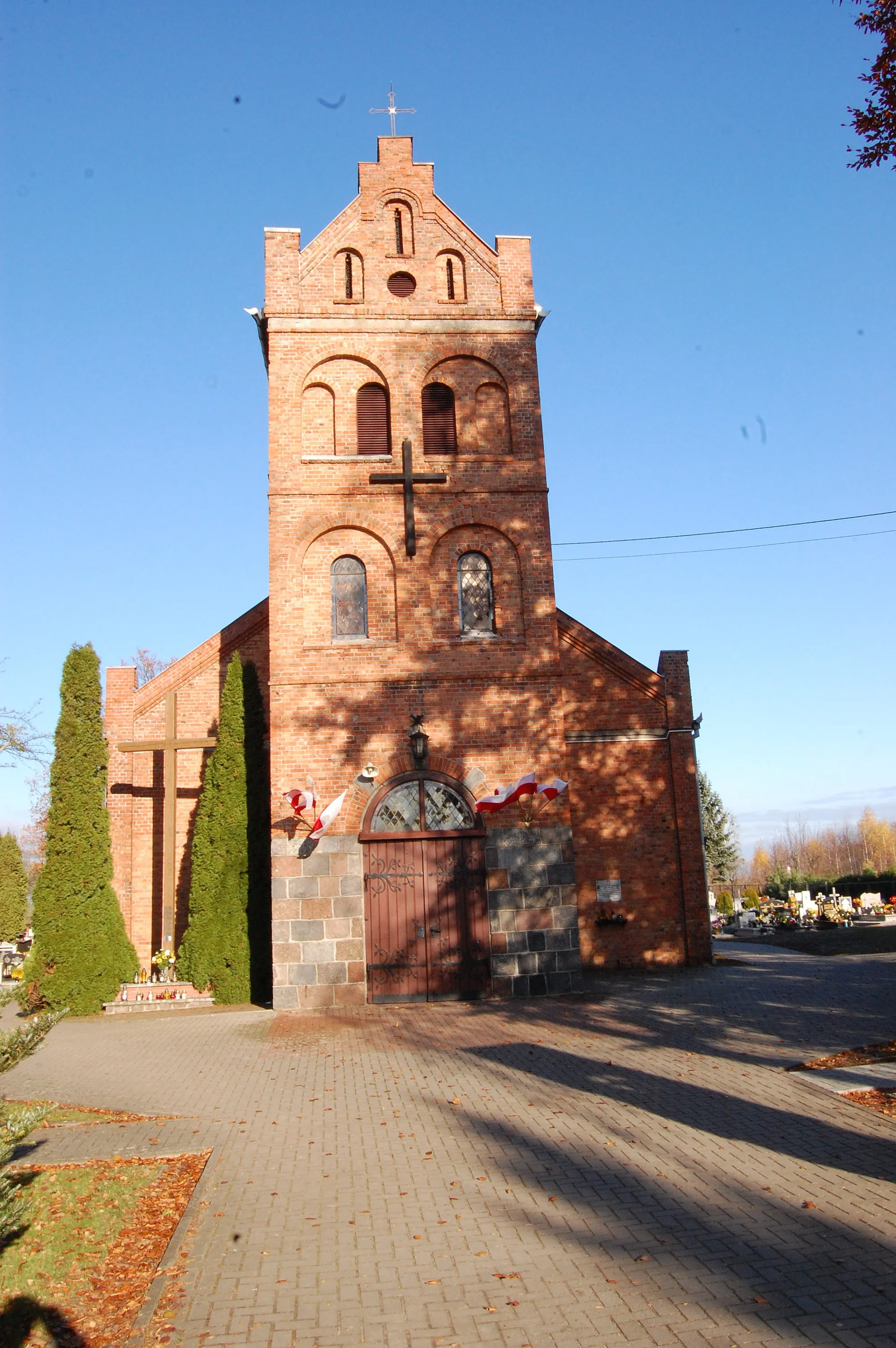 Photo showing: Fasada kościoła w Warlubiu