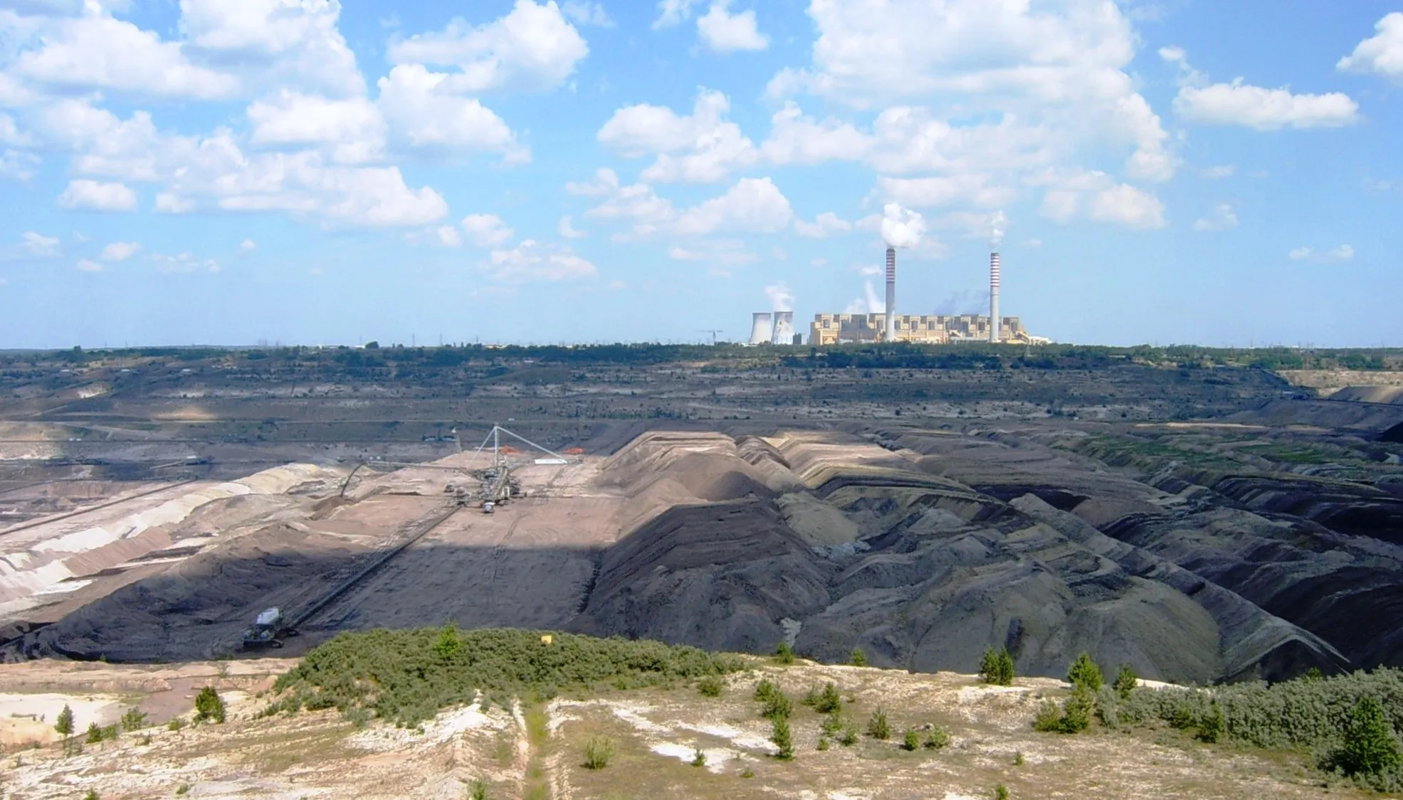 Photo showing: Lignite mine Bełchatów, Poland