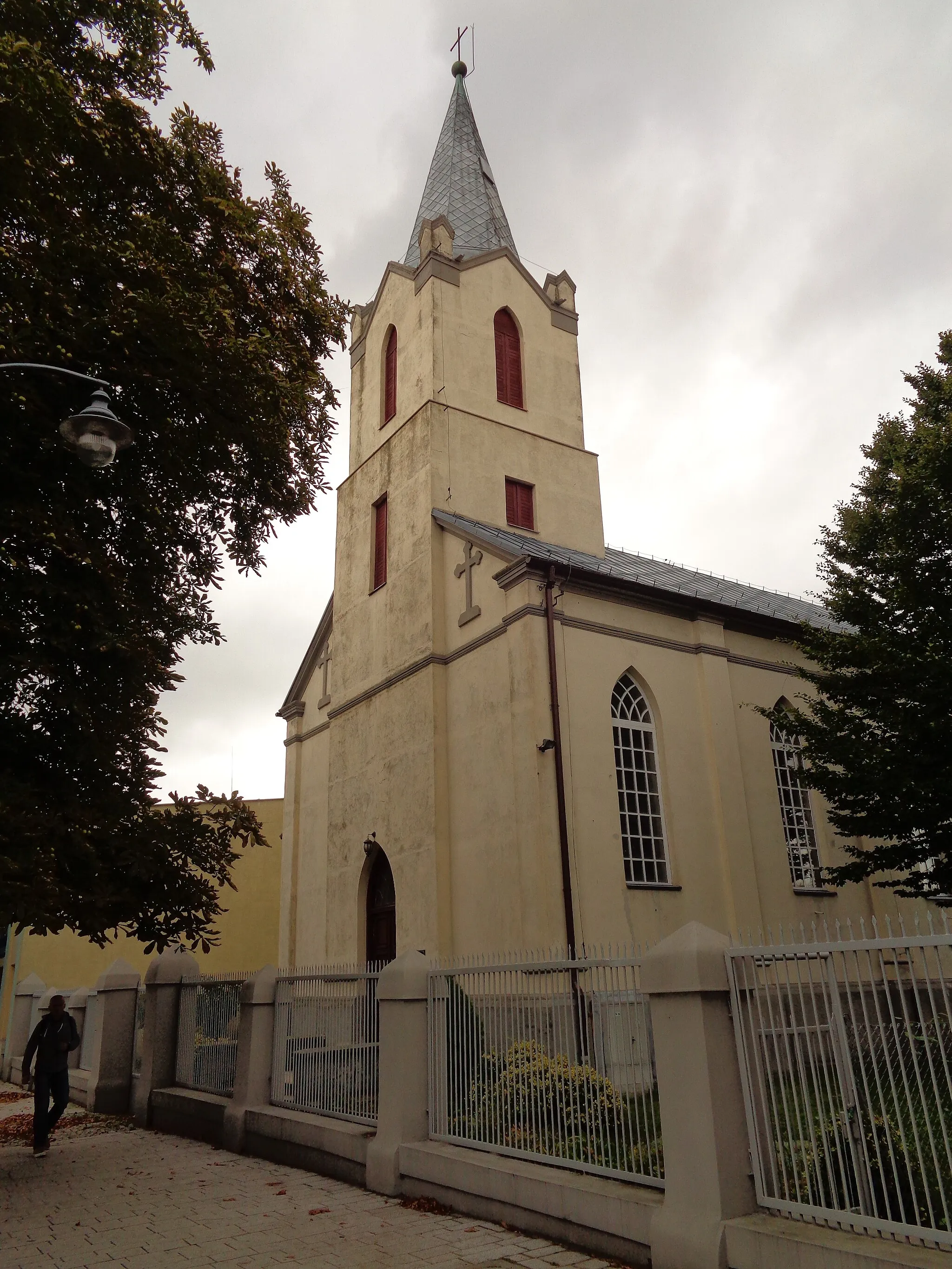 Photo showing: Lutheran church in Kutno by 13 Sienkiewicz street.