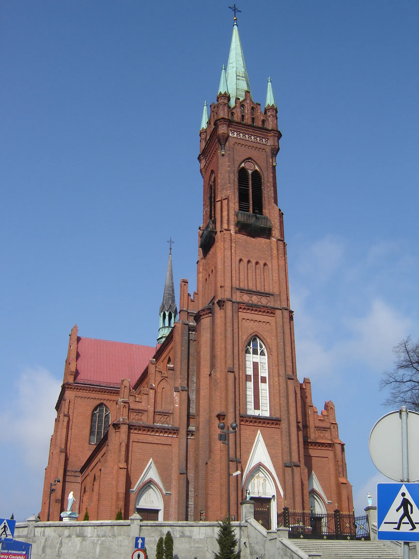 Photo showing: Church st. Catherine of Alexandria in Zgierz