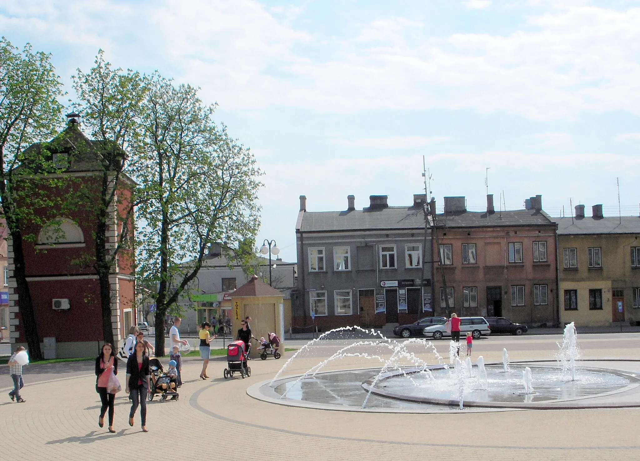 Photo showing: Centrum Miasta Żychlin