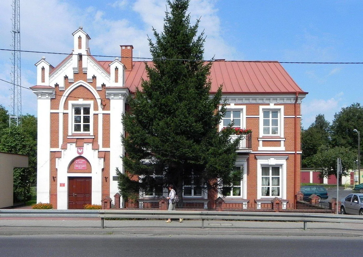 Photo showing: Urząd Gminy w Kurowie przy ulicy Lubelskiej 35.
