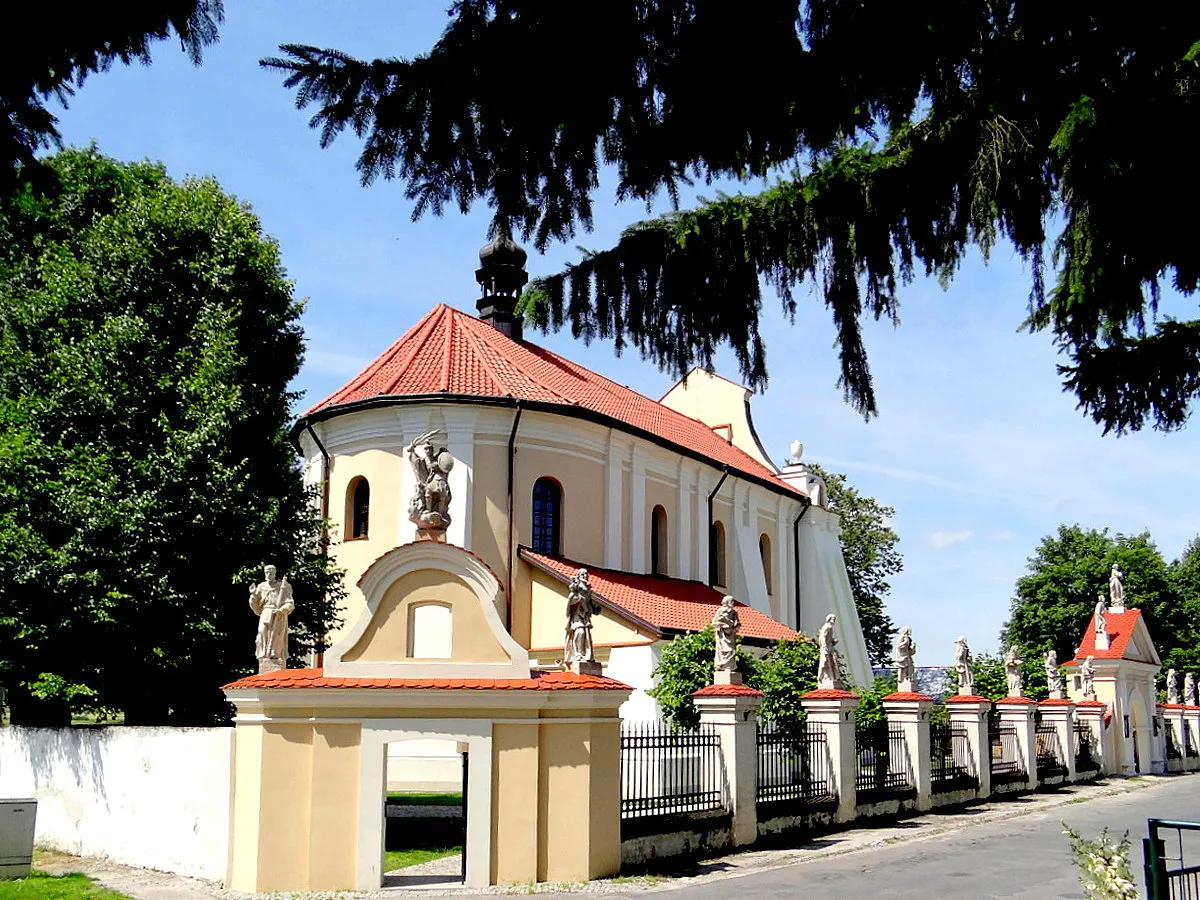 Photo showing: Łabunie. Kościół MB Szkaplerznej XVII w.