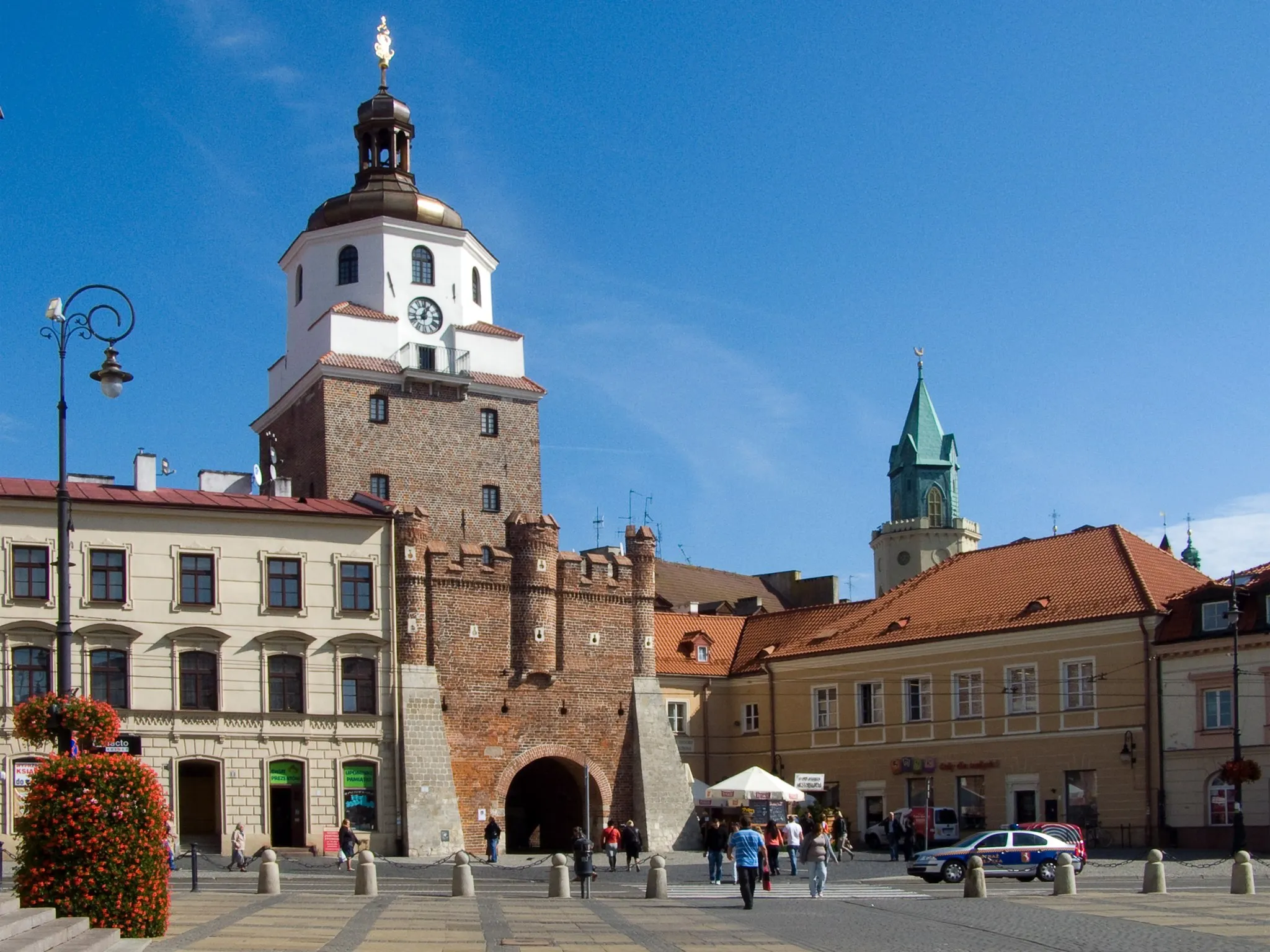 Photo showing: Cracow Gate of the city walls in the team. Monument A/146 of 01/14/1967.