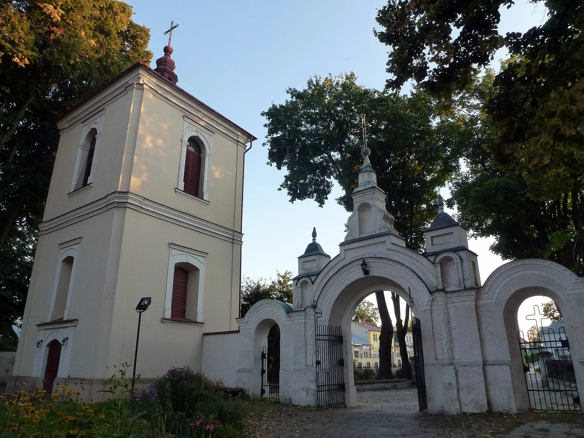 Photo showing: Szczebrzeszyn church belfry, Poland