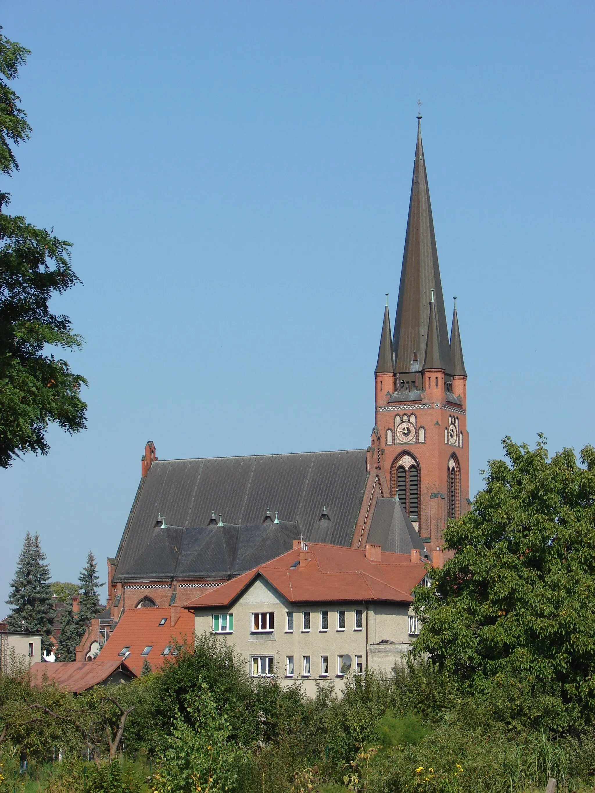 Photo showing: Drezdenko, Church of The Transfiguration built in years 1898-1902.