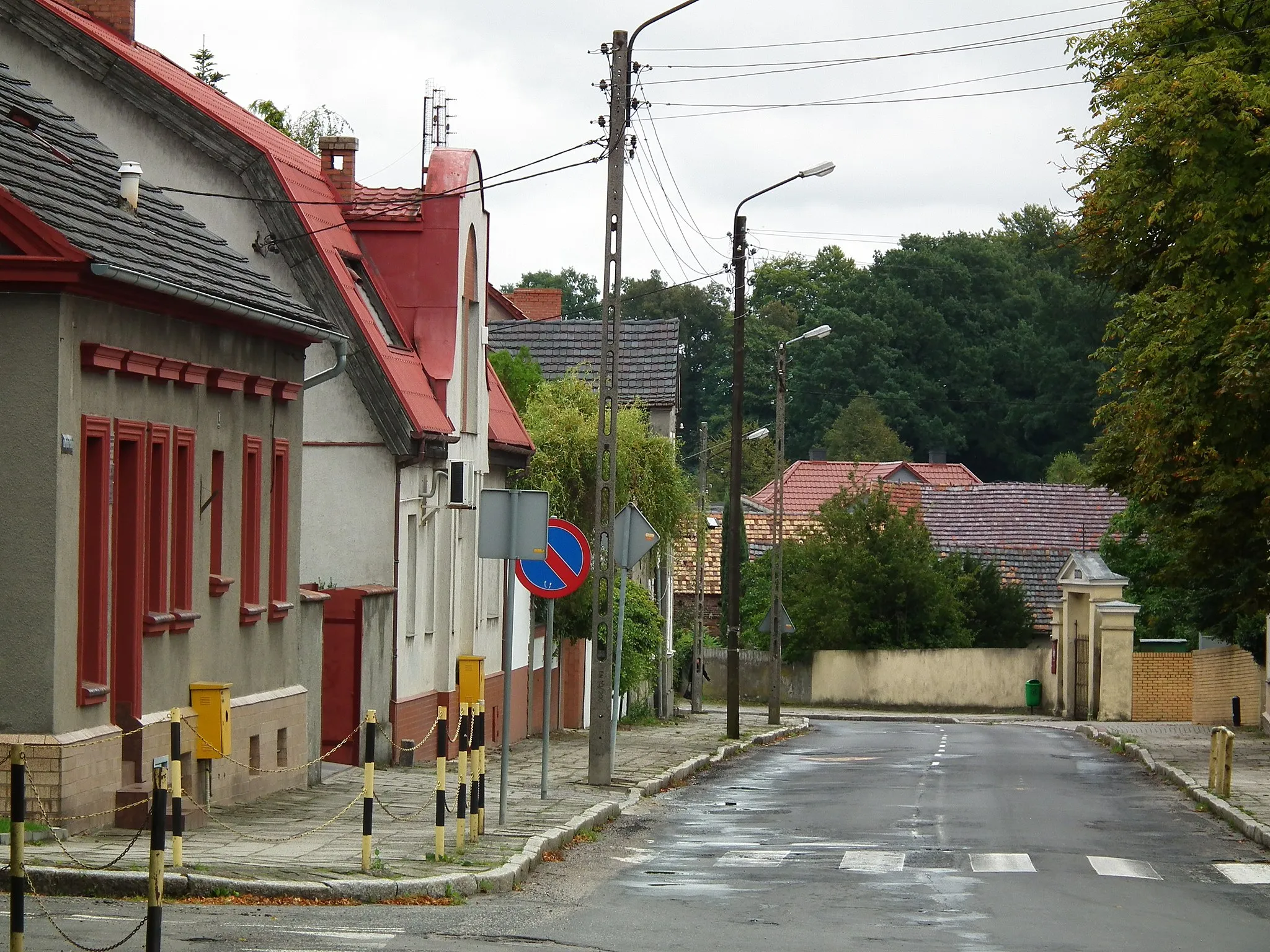 Photo showing: Widok miejski z Gozdnicy.