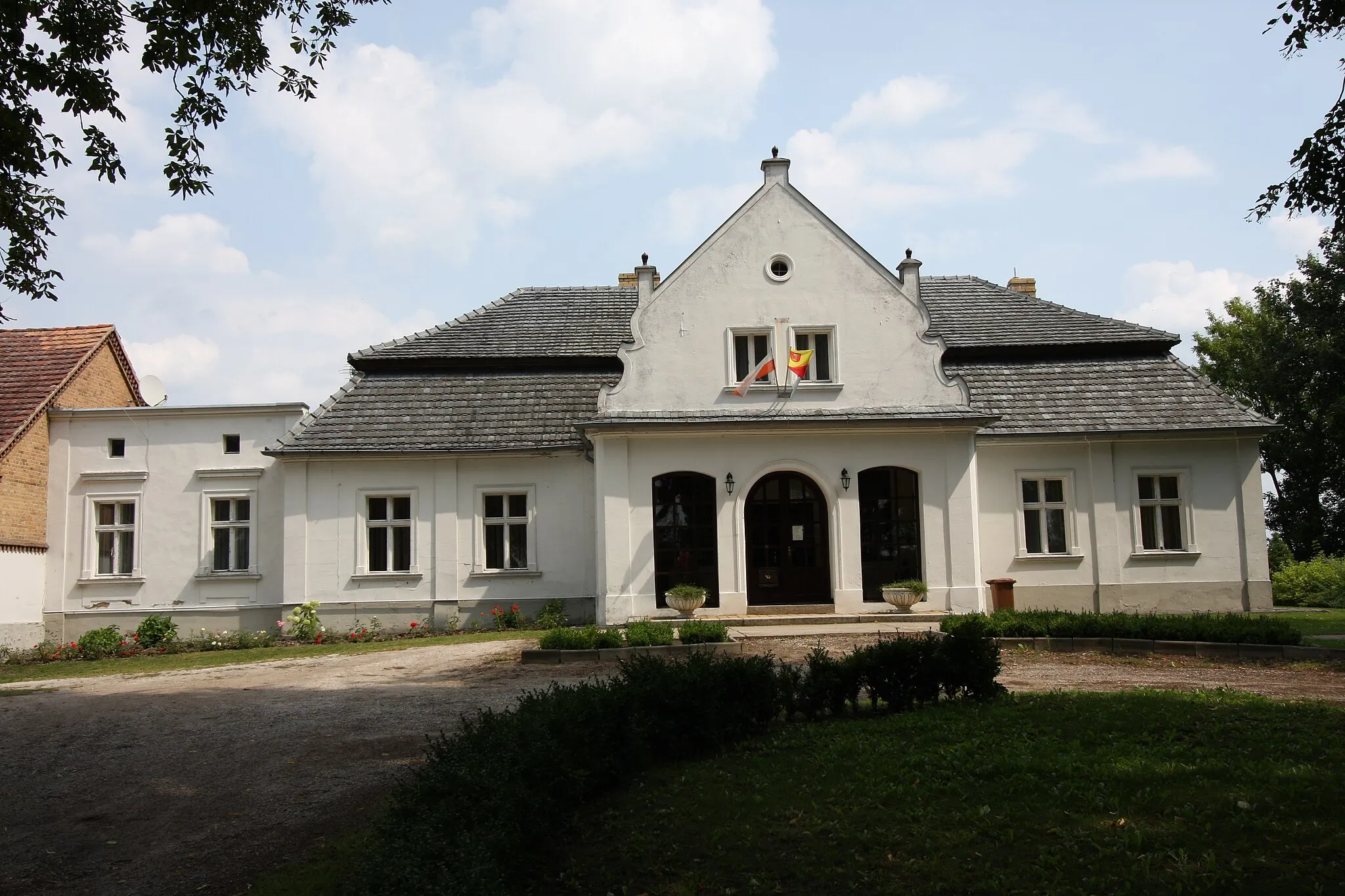 Photo showing: Pszczew, plebania, mur., XVIII