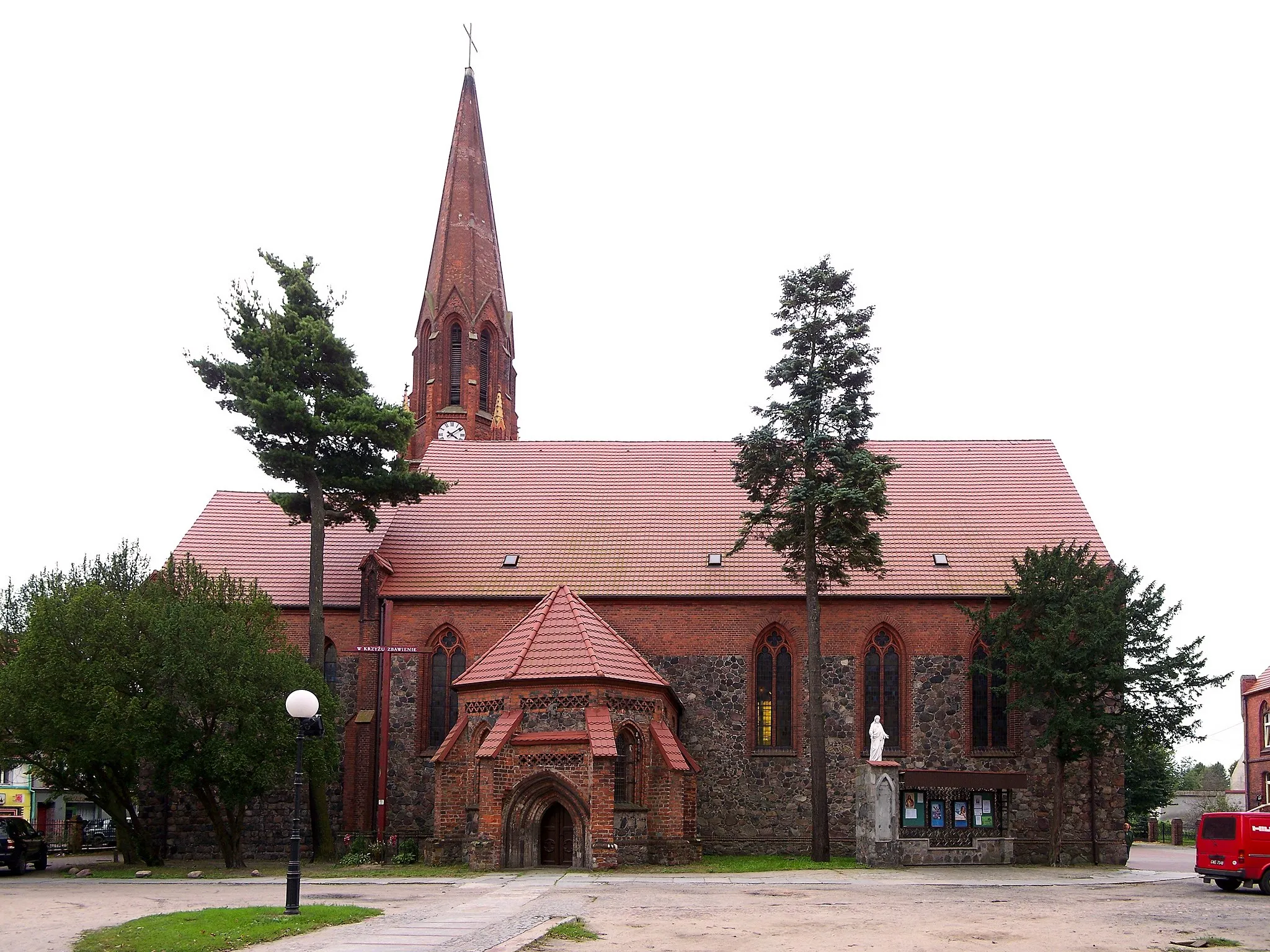 Photo showing: Church in Rzepin (Poland).