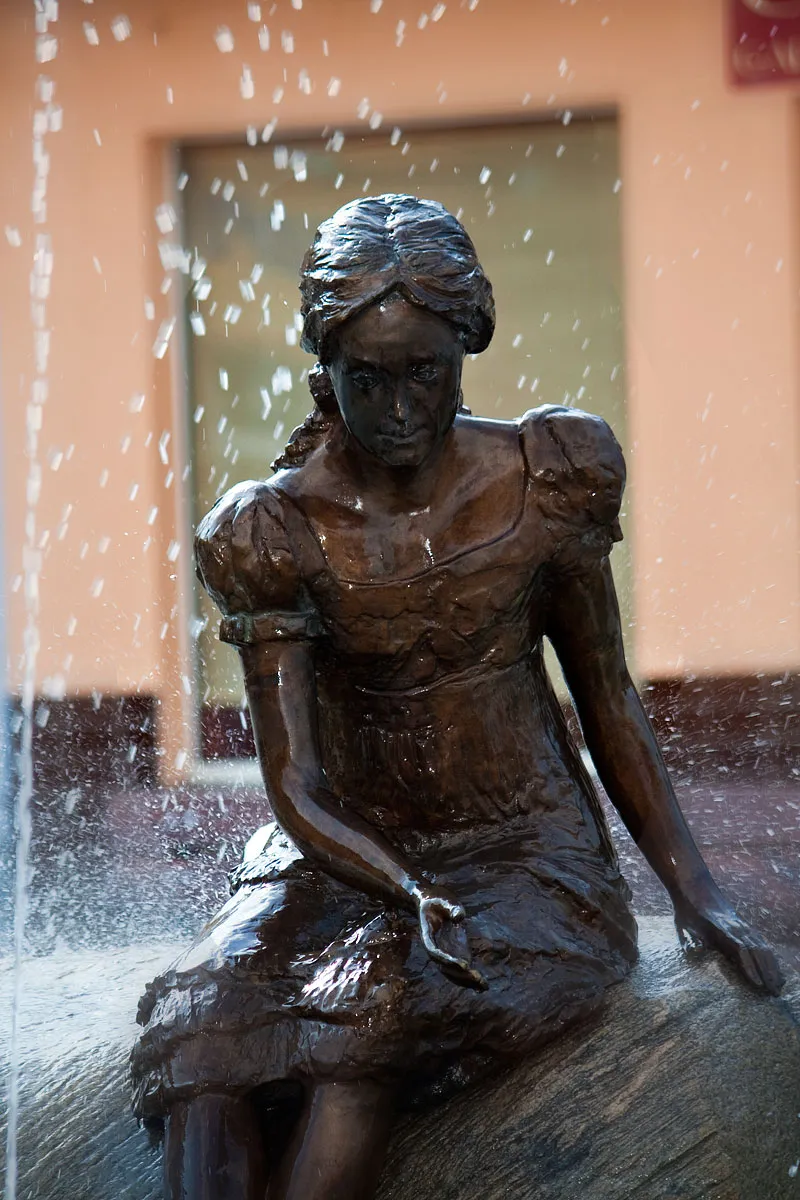 Photo showing: Fountain located in Sława in the Lubuskie Voivodeship.