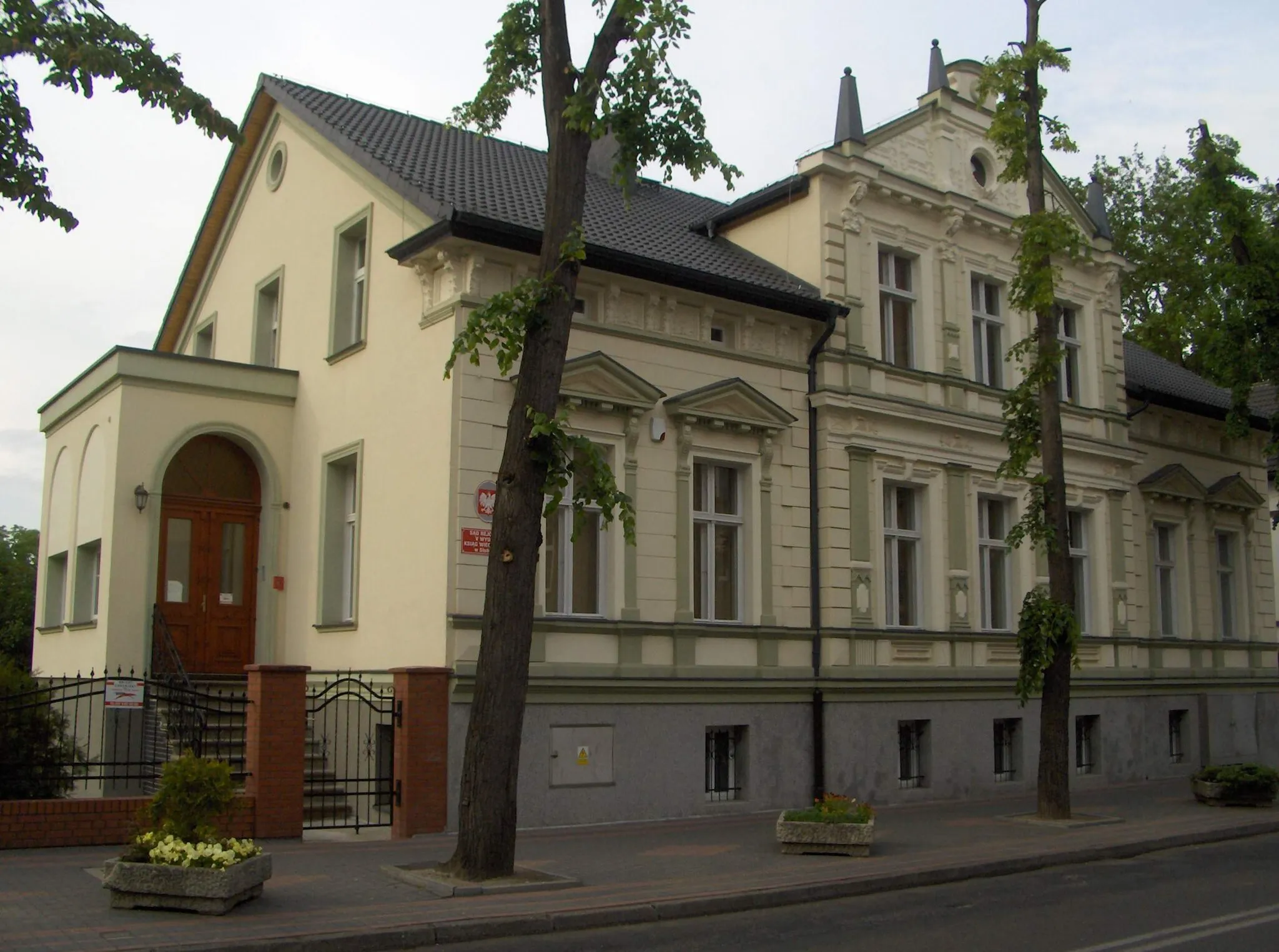 Photo showing: Polski: Budynek Sądu Rejonowego Wydziału Ksiąg Wieczystych w Słubicach #1