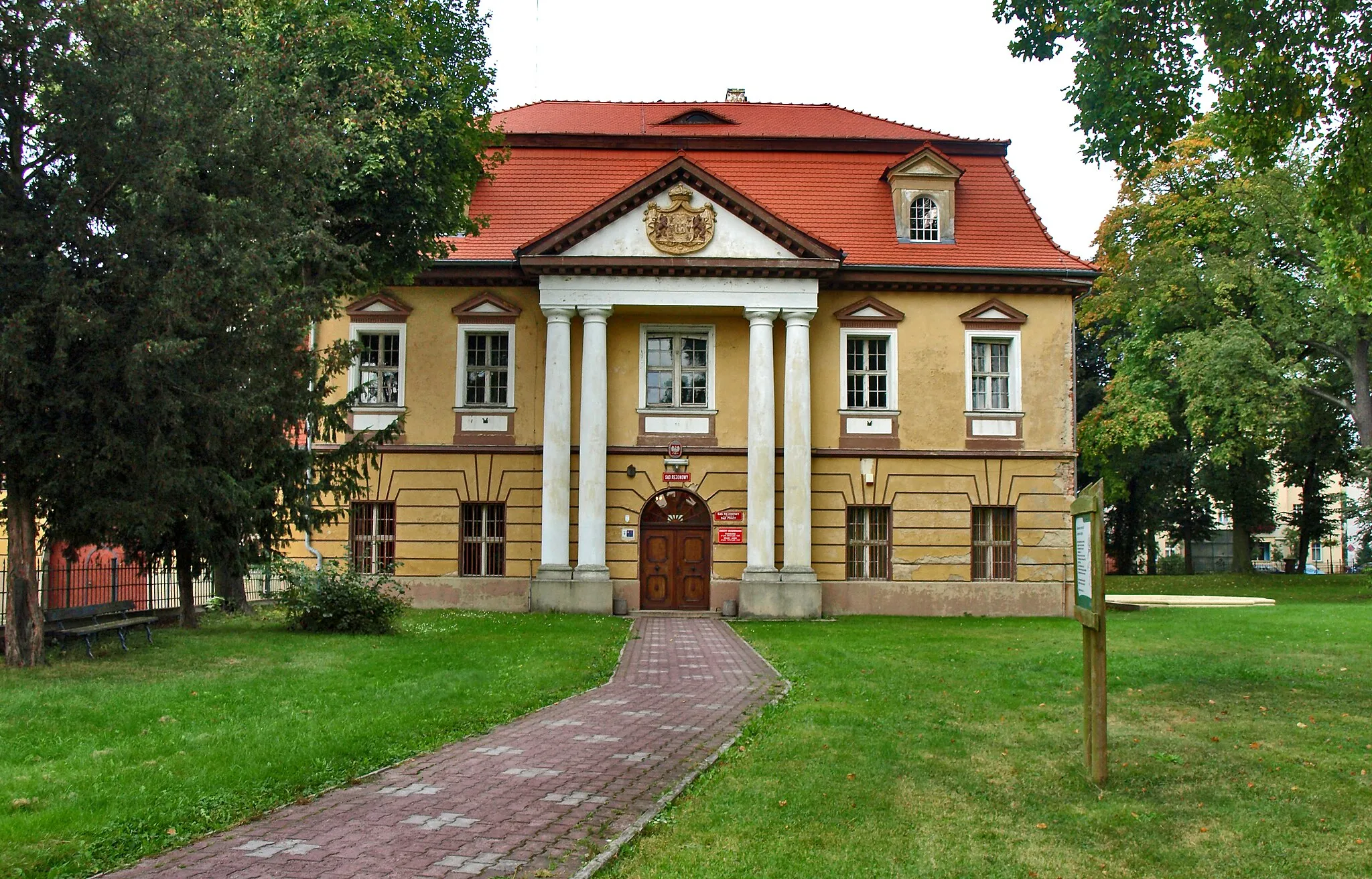 Photo showing: Pałac kamery książęcej, ob. sąd rejonowy, ul. Szprotawska 3, Żagań