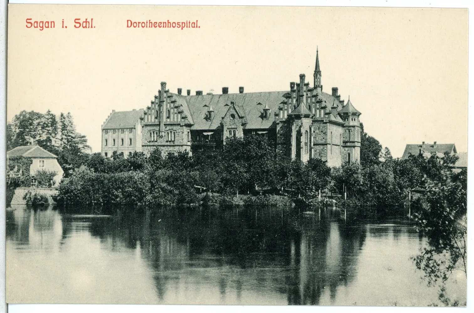 Photo showing: Sagan; Dorotheenhospital