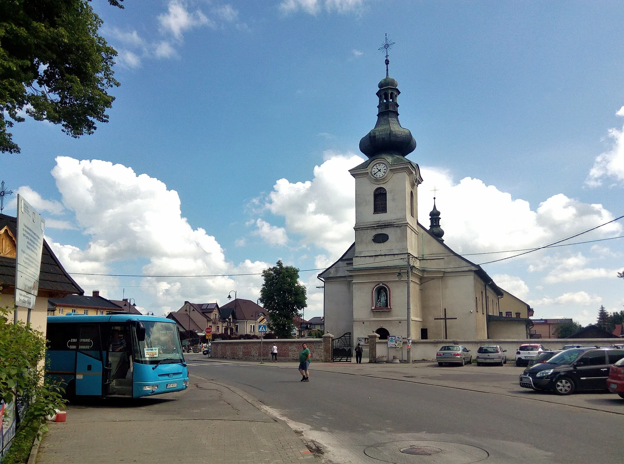 Photo showing: Catholic Holy Trinity Church in Czarny Dunajec, Lesser Poland.