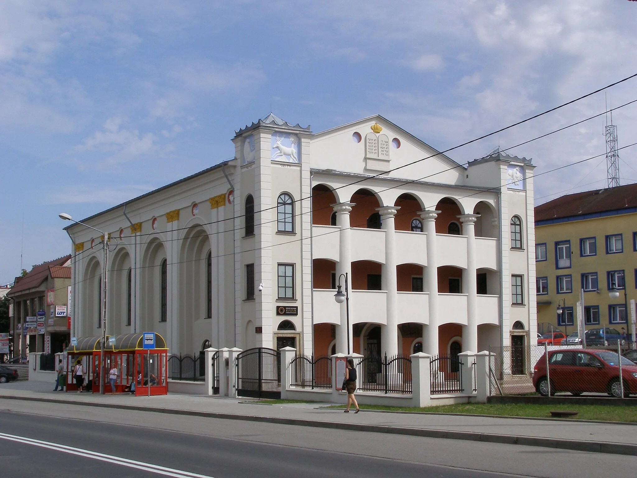 Photo showing: Dąbrowa Tarnowska - synagogue