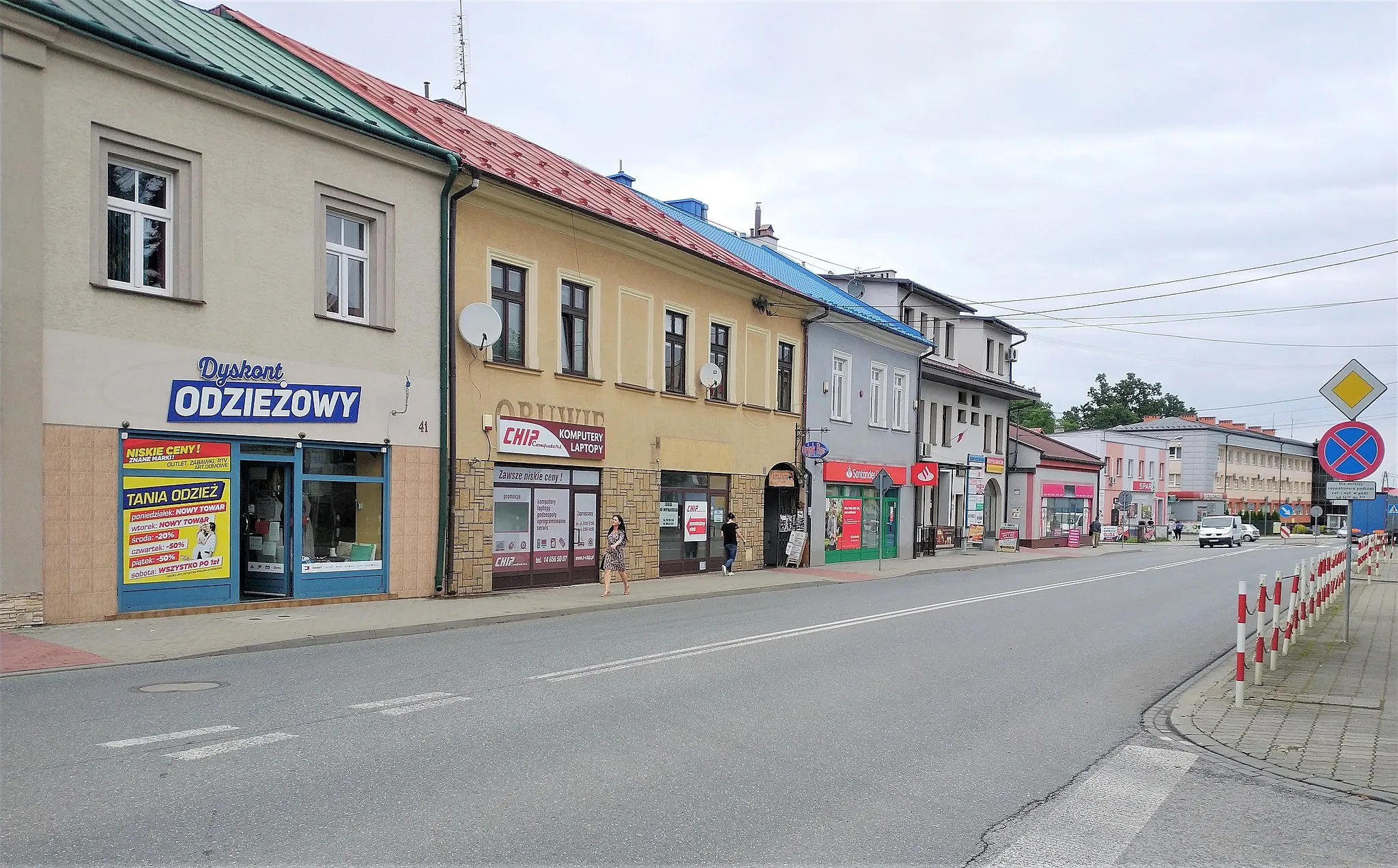 Photo showing: Widok miejski z Dąbrowy Tarnowskiej.