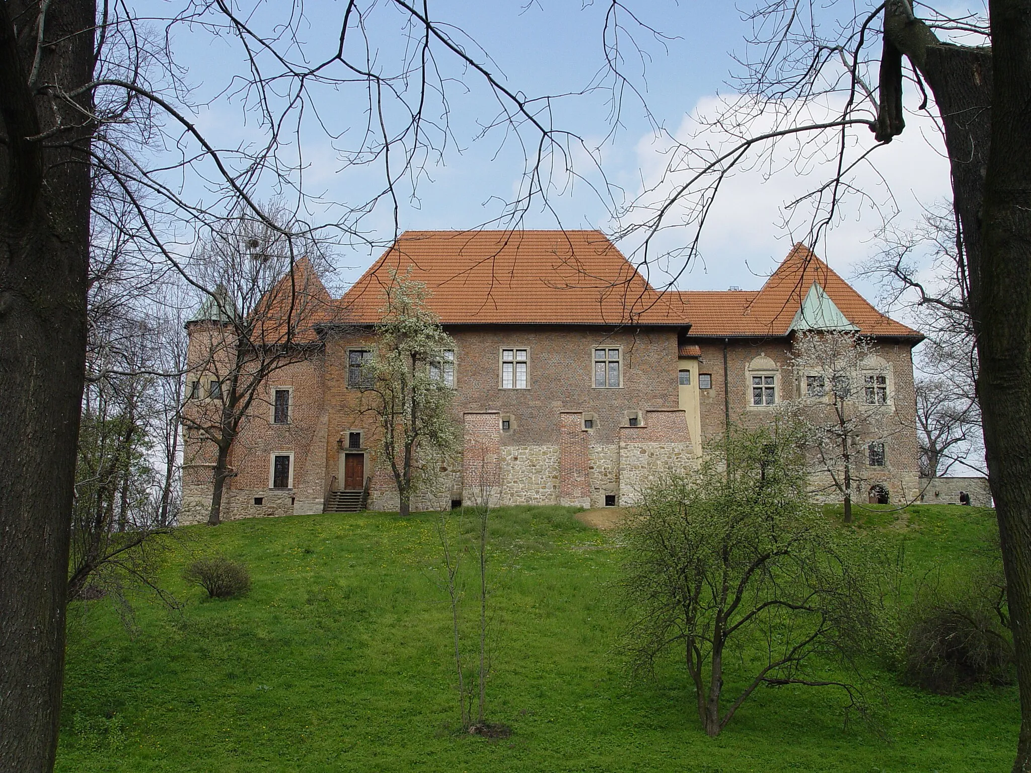 Photo showing: zamek - widok od strony południowej