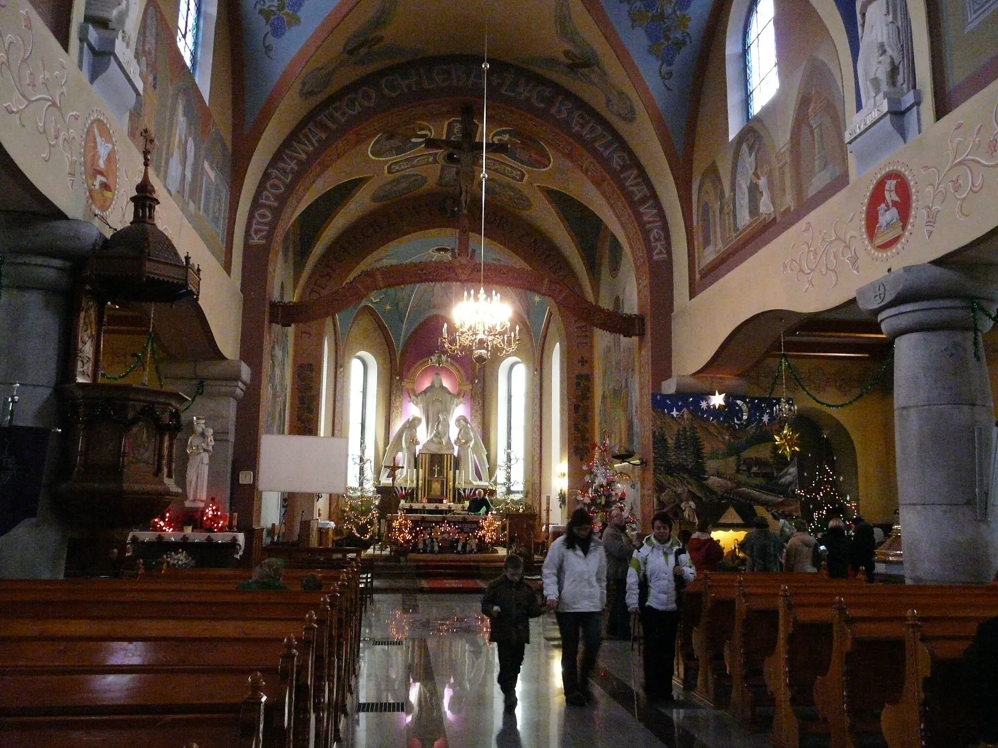 Photo showing: Poronin kościół Marii Magdaleny