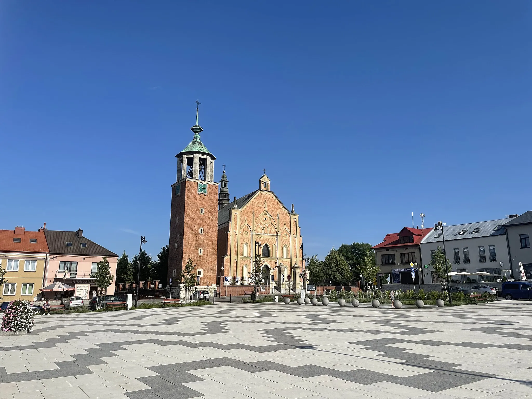 Photo showing: Proszowice - Rynek