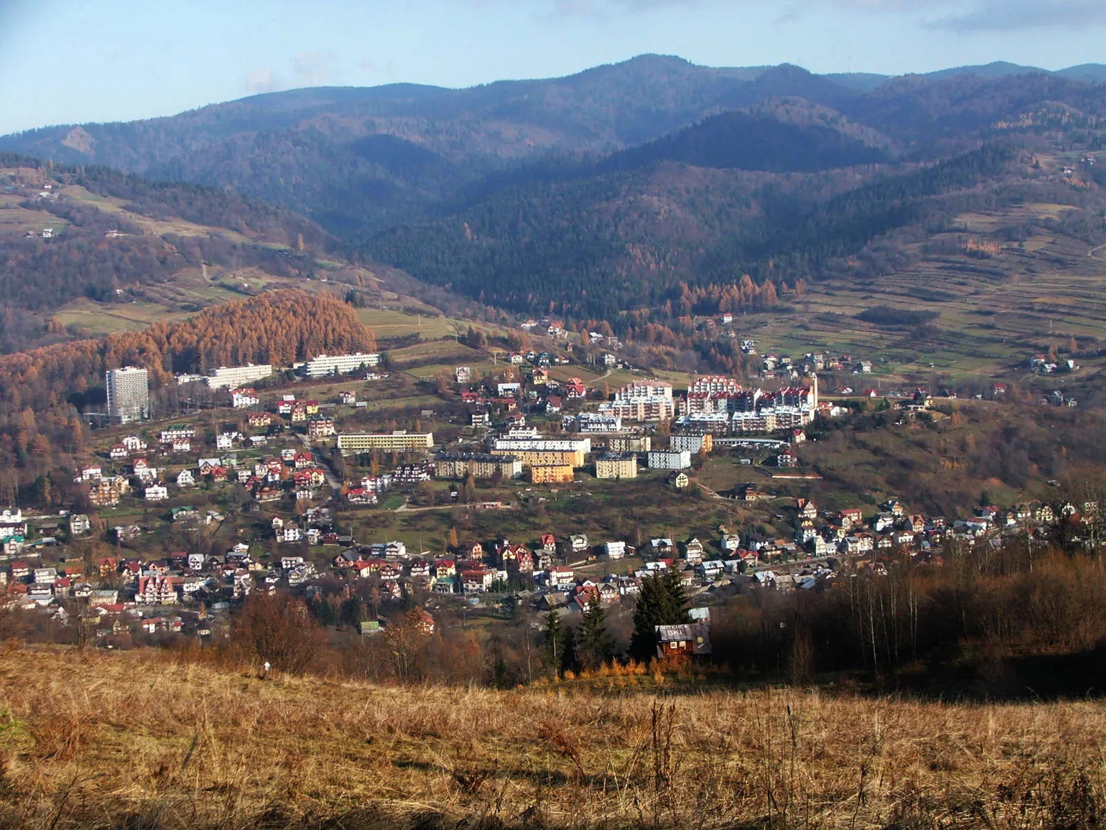 Photo showing: Szczawnica - widok z Danielki