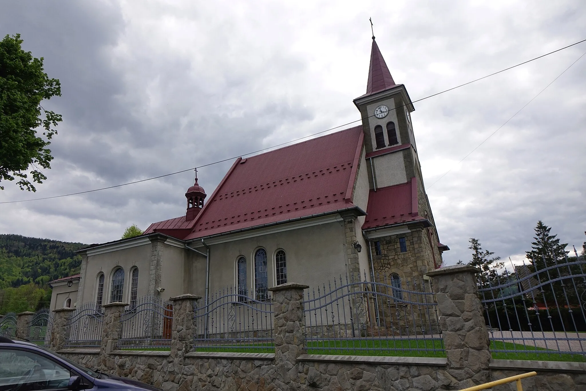 Photo showing: Kościół w Targanicach