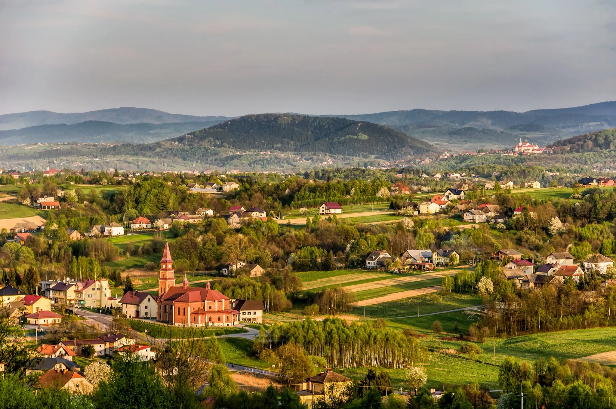 Photo showing: Widok na centrum Wysokiej