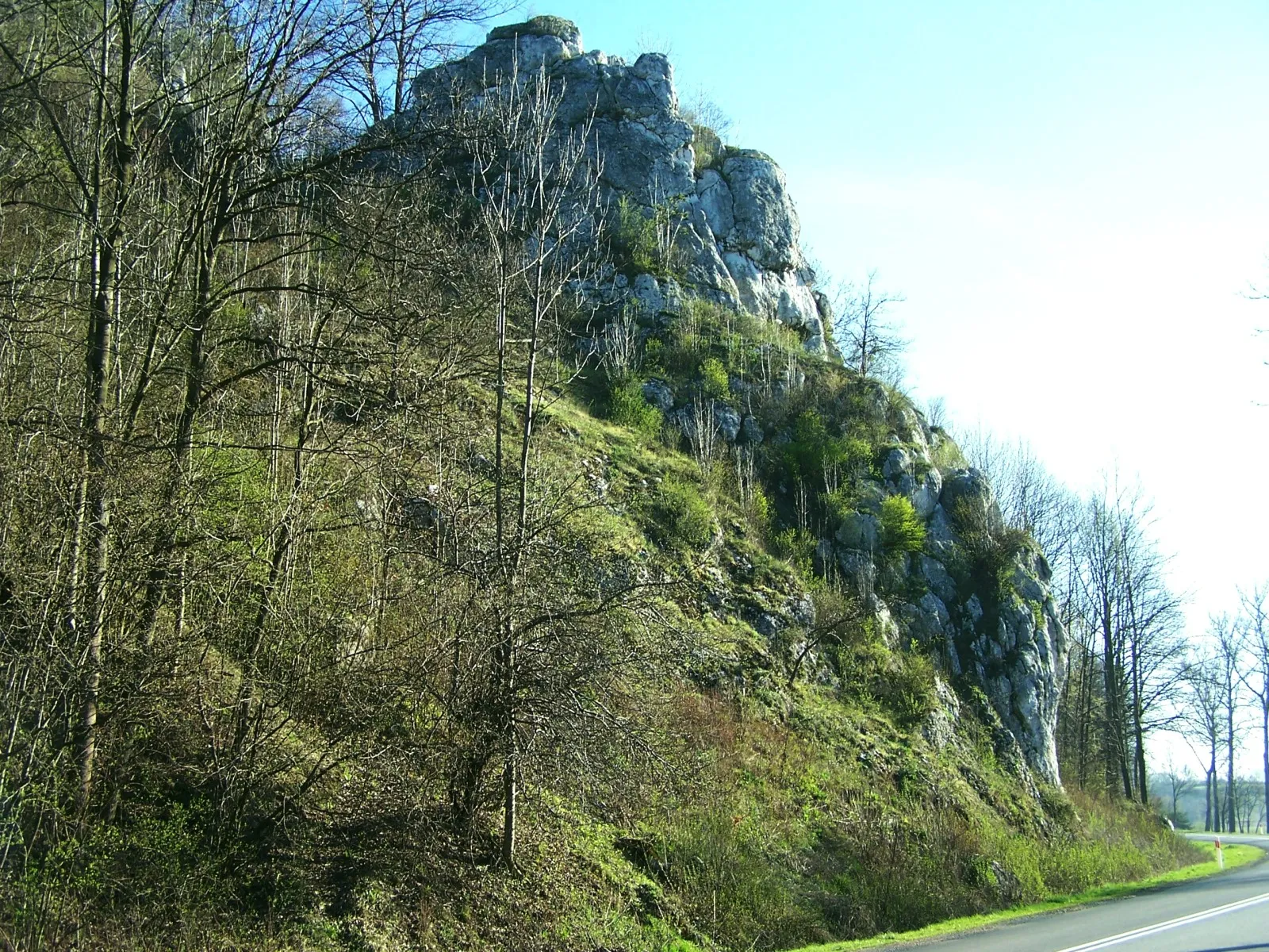 Photo showing: Nature reserve Skała Kmity