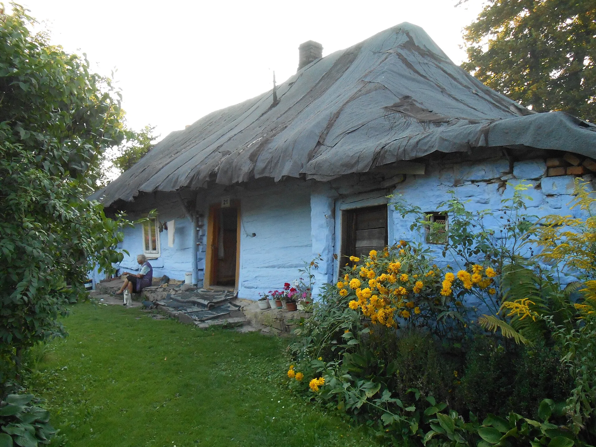 Photo showing: Traditional house in Zalas, Malopolskie Poland