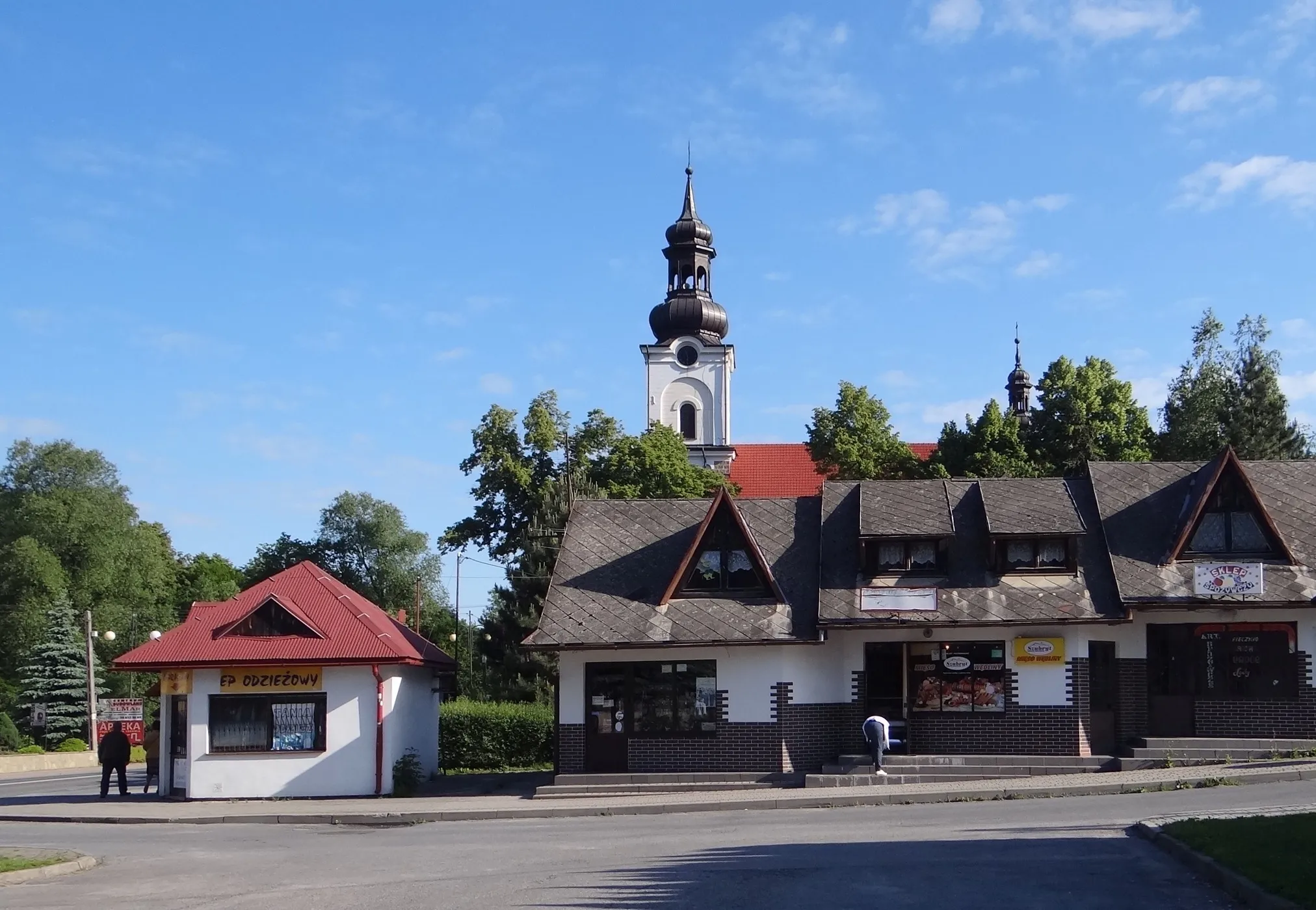 Photo showing: Żegocina, centrum