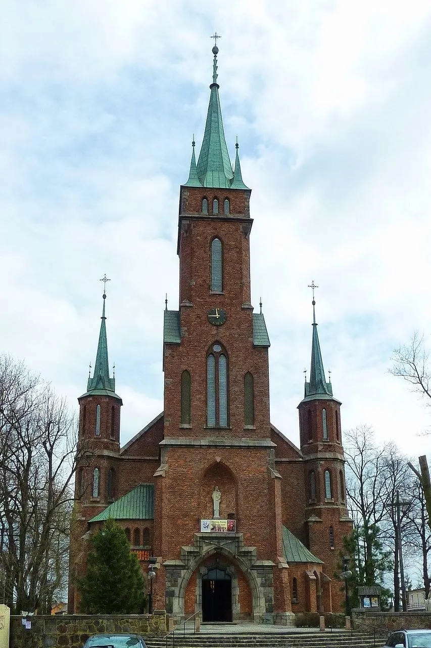 Photo showing: Kościół pw. Matki Boskiej Częstochowskiej w Baboszewie.