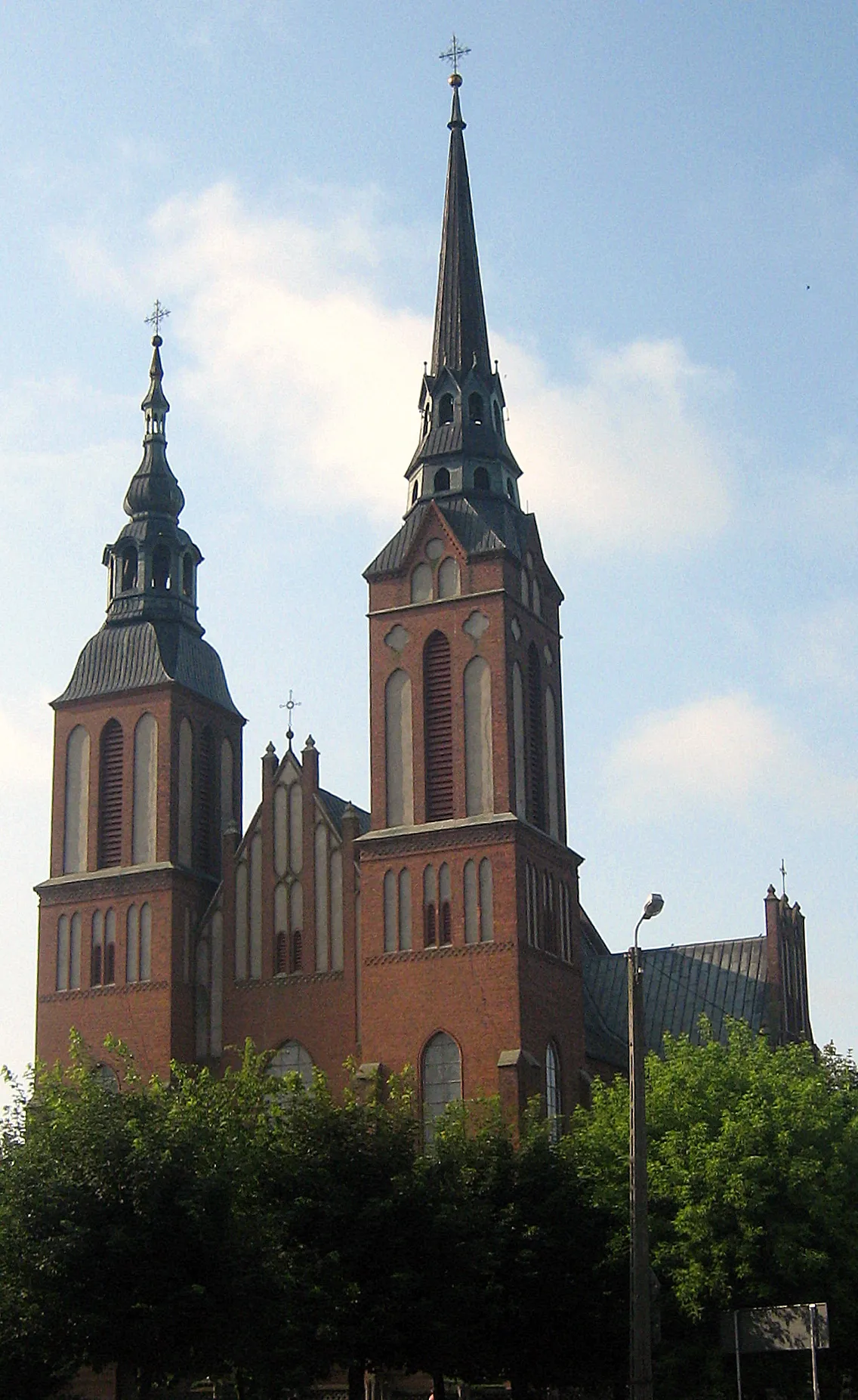 Photo showing: Kościół św. Jana Chrzciciela w Bielsku.