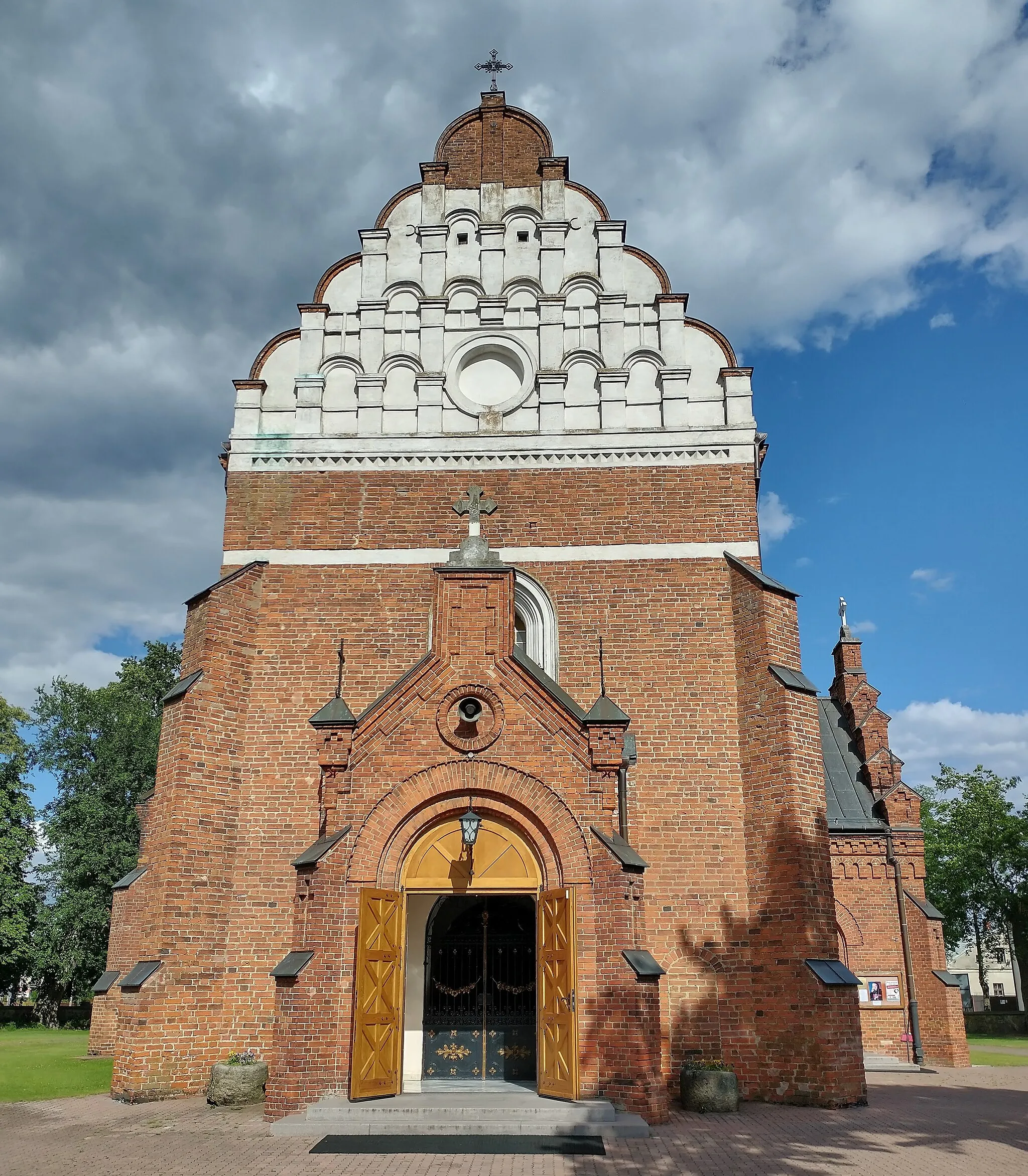 Photo showing: Kościół św. Andrzeja w Broku.