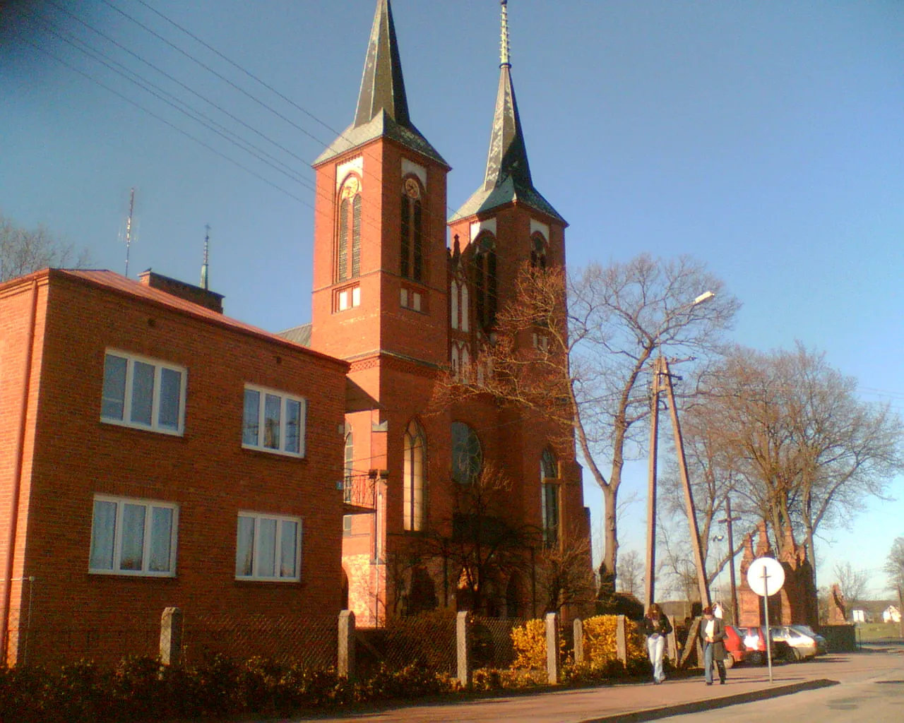 Photo showing: Neogotycki kościół Św. Rocha w Długosiodle